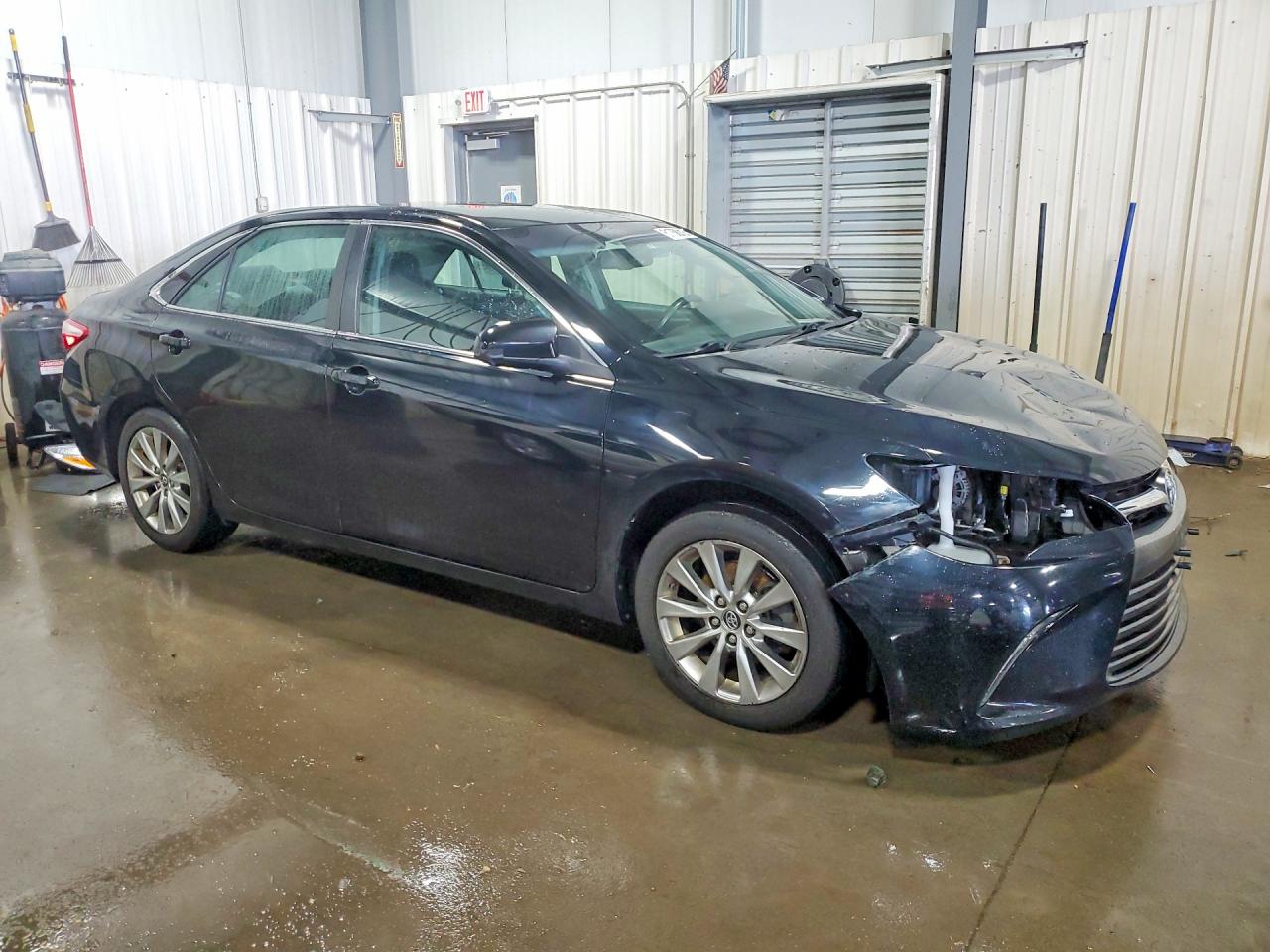 2015 Toyota Camry Xle Black vin: 4T4BF1FK7FR500651