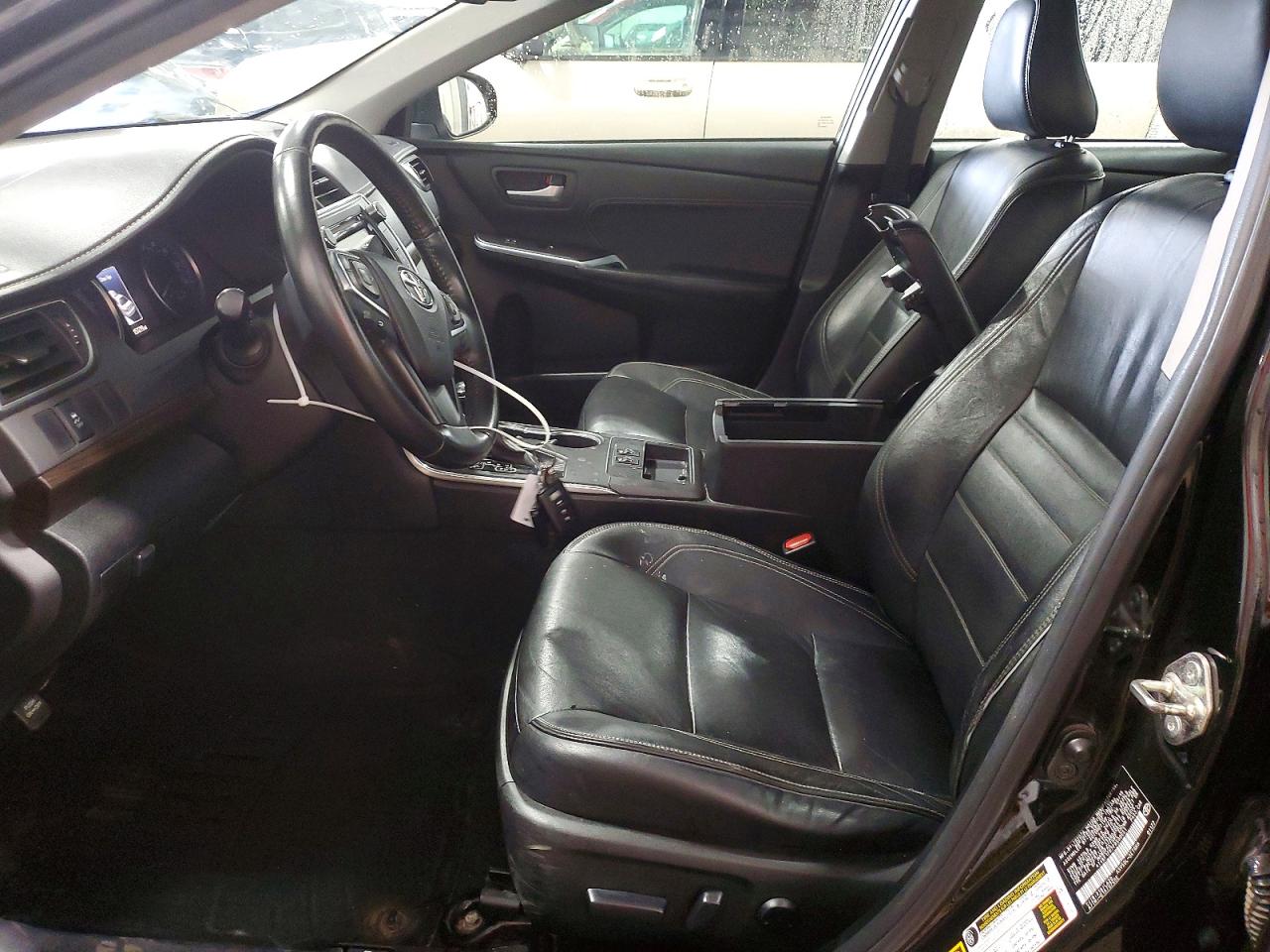2015 Toyota Camry Xle Black vin: 4T4BF1FK7FR500651
