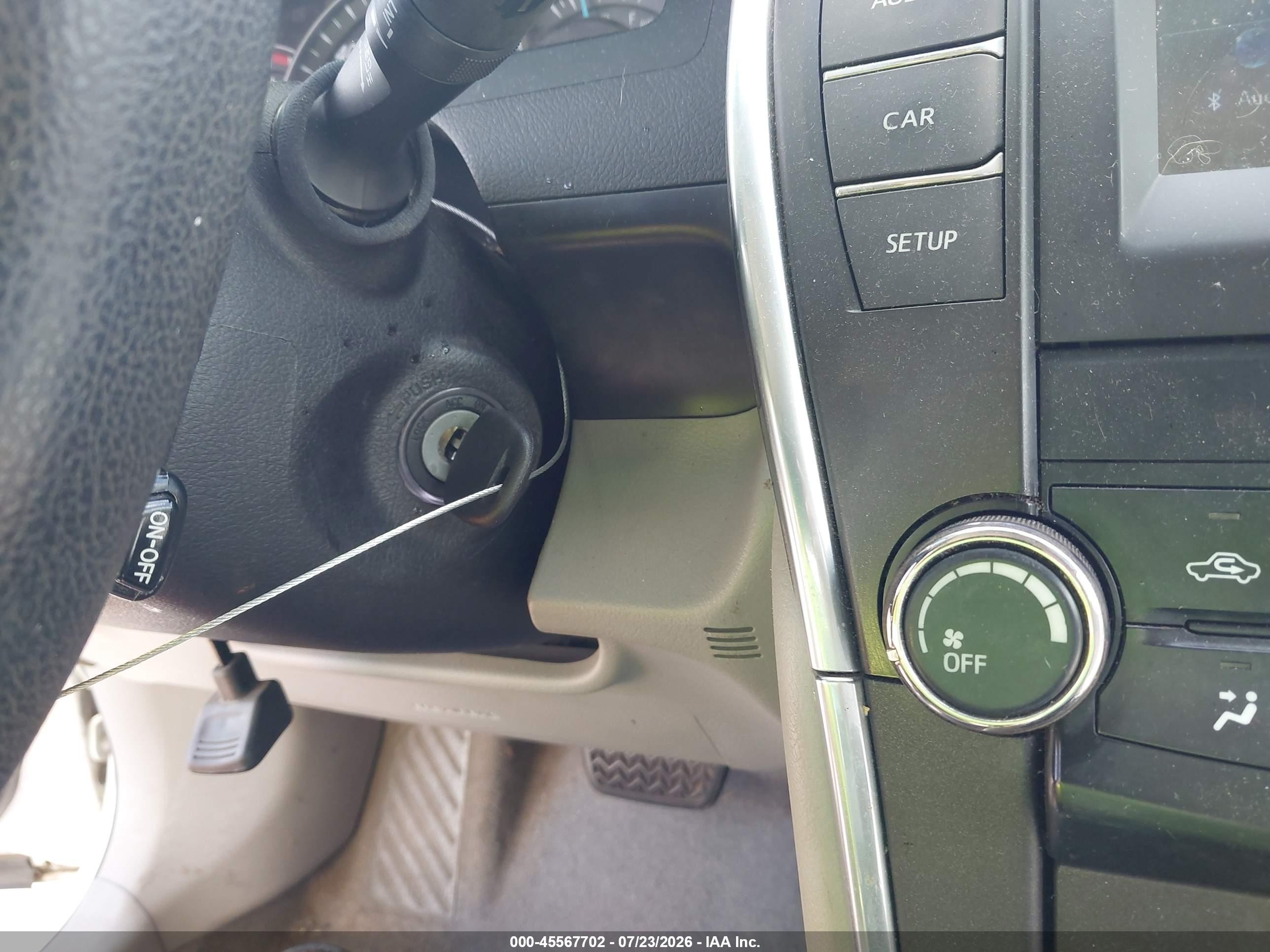 2015 Toyota Camry Le White vin: 4T4BF1FK7FR507356