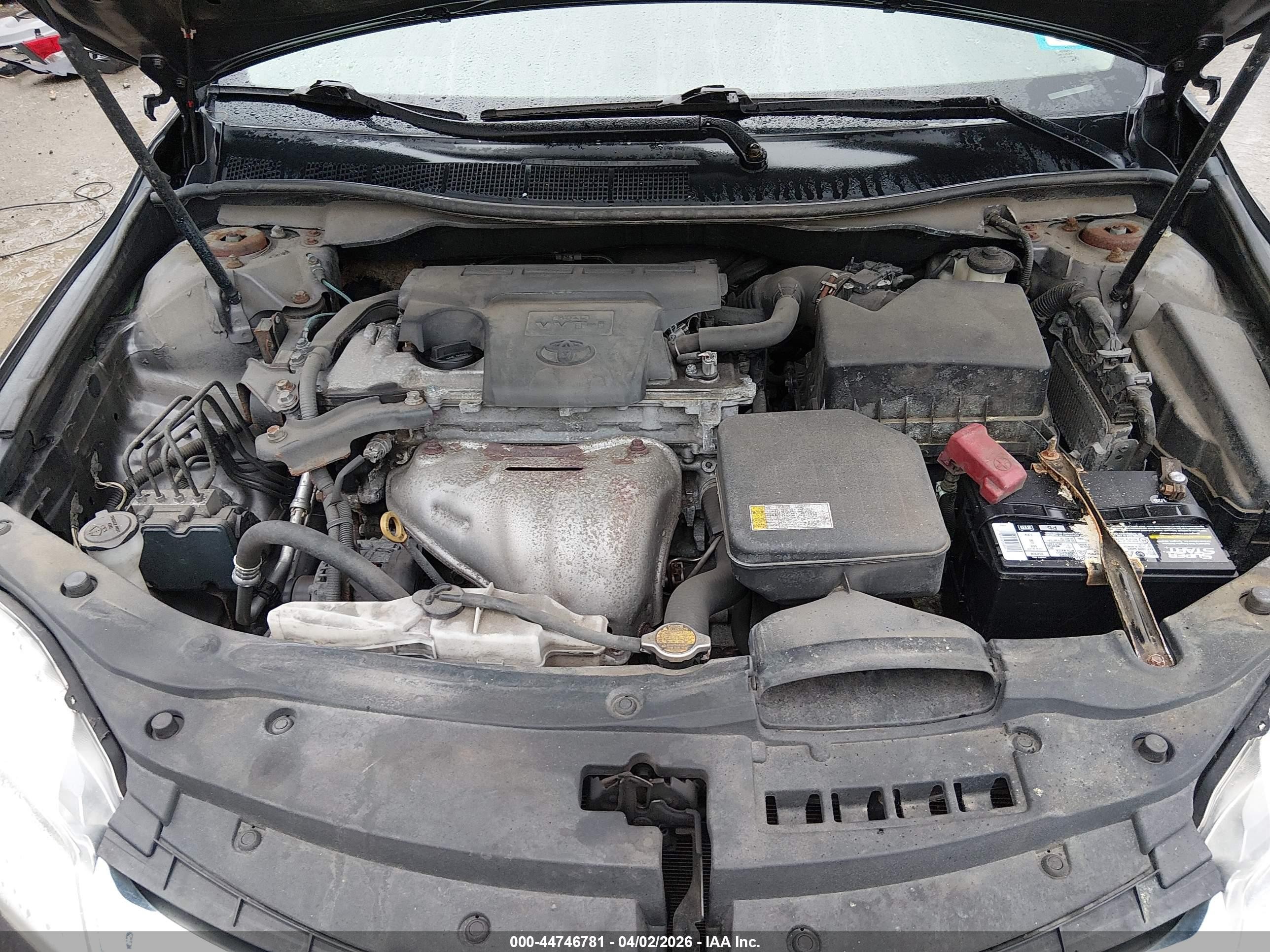 2015 Toyota Camry Le Gray vin: 4T4BF1FK7FR514016