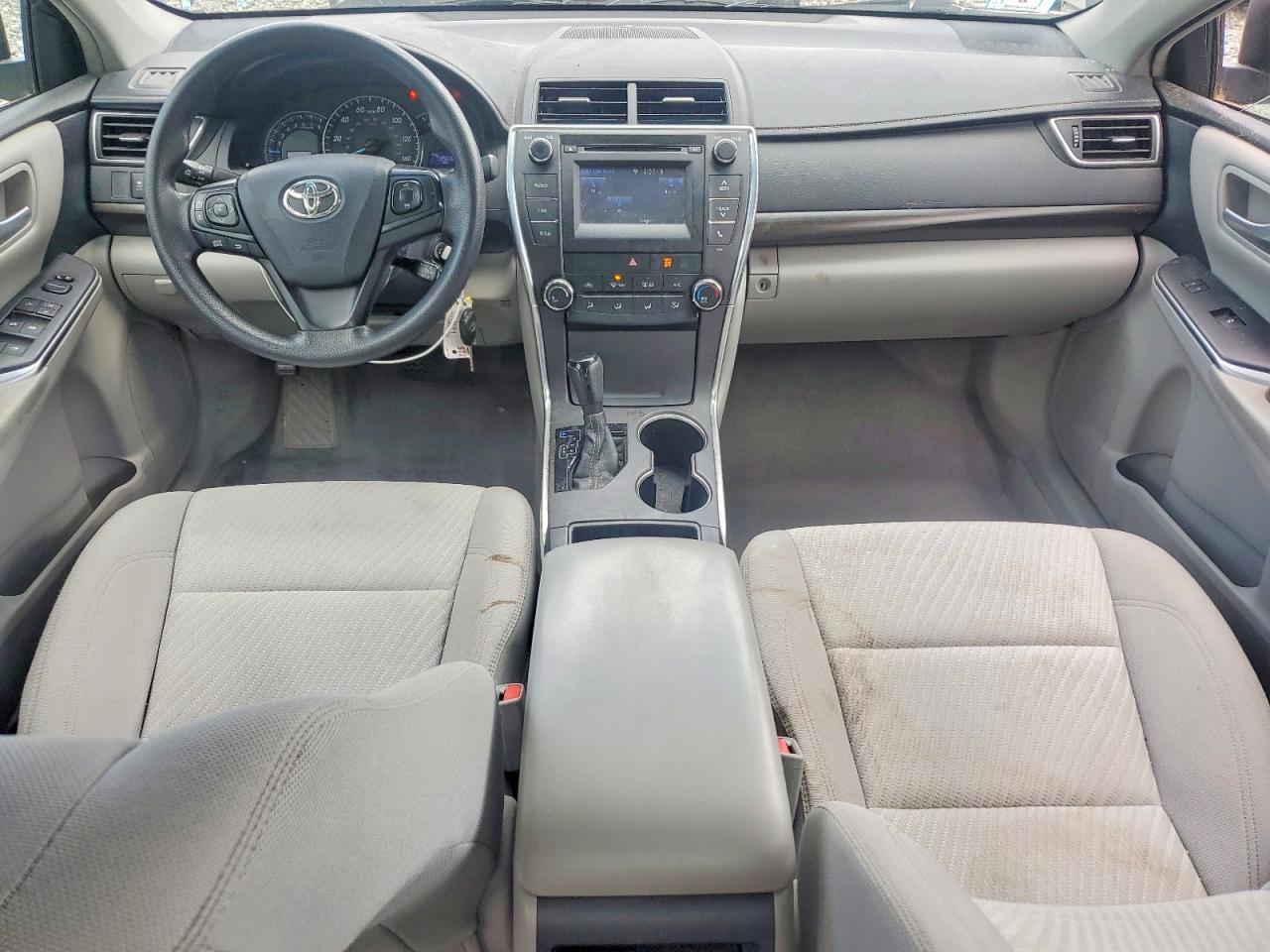 2015 Toyota Camry Le Gray vin: 4T4BF1FK7FR514274