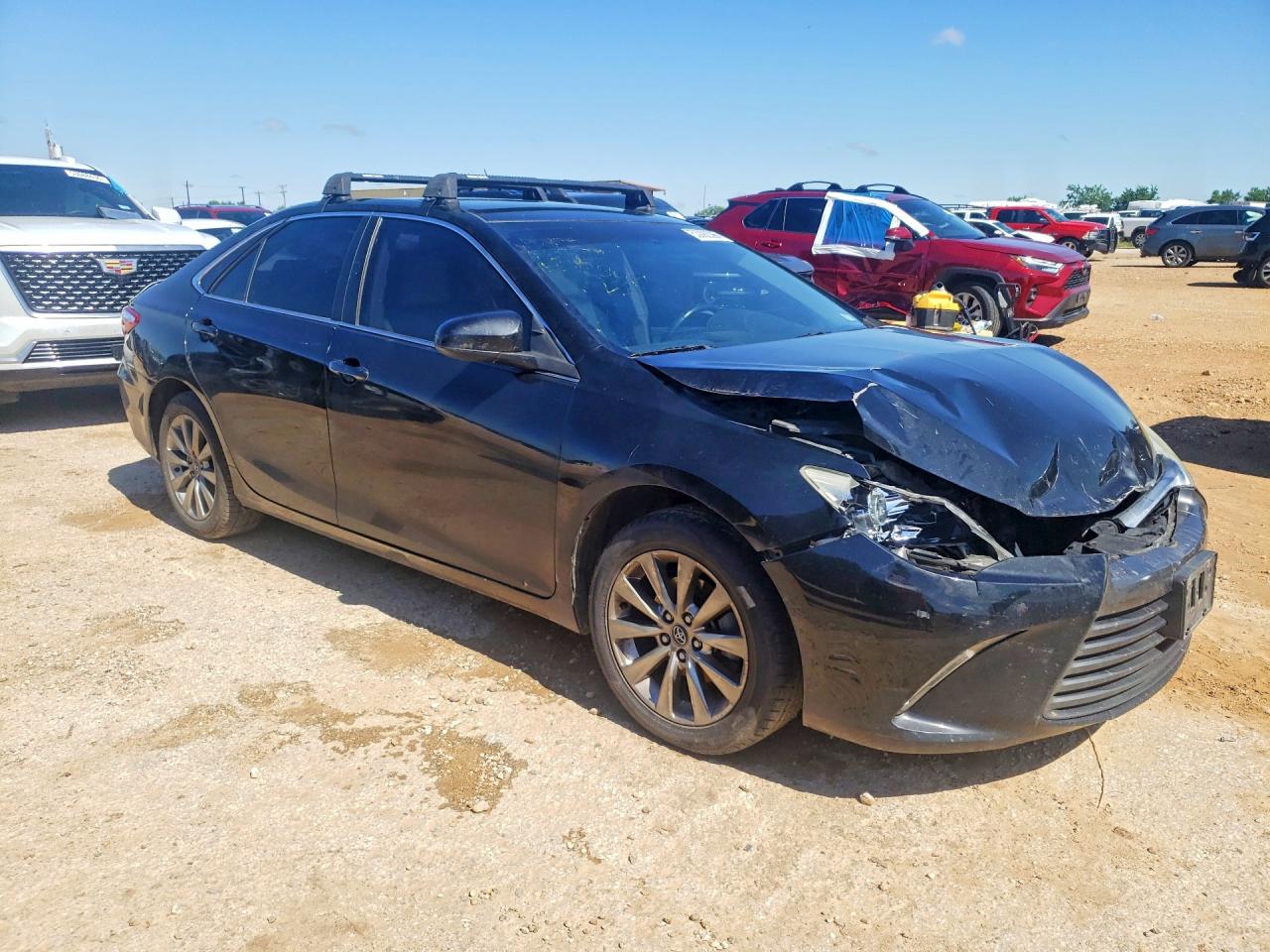 2016 Toyota Camry Xle Black vin: 4T4BF1FK7GR559524