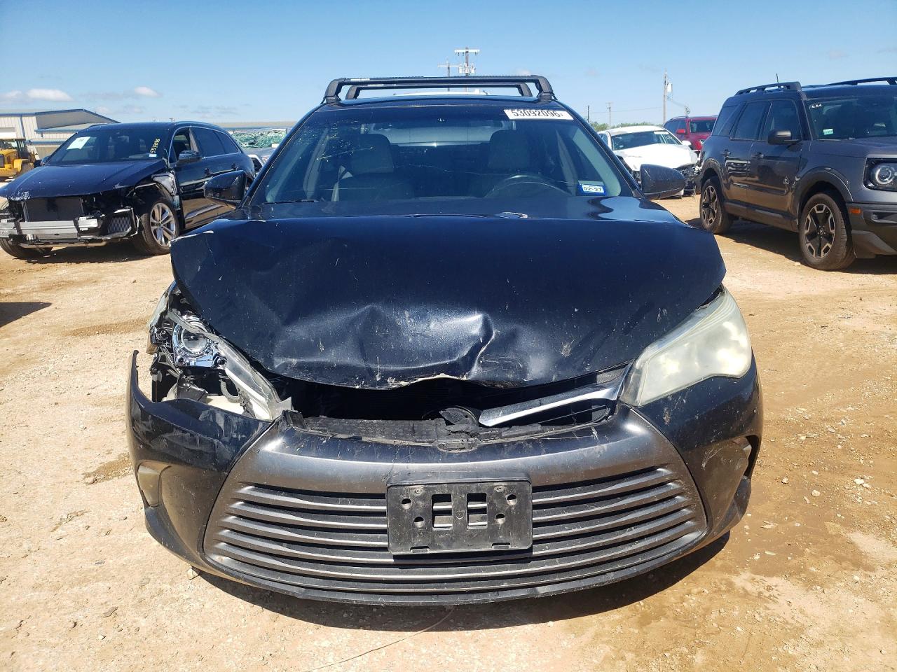 2016 Toyota Camry Xle Black vin: 4T4BF1FK7GR559524