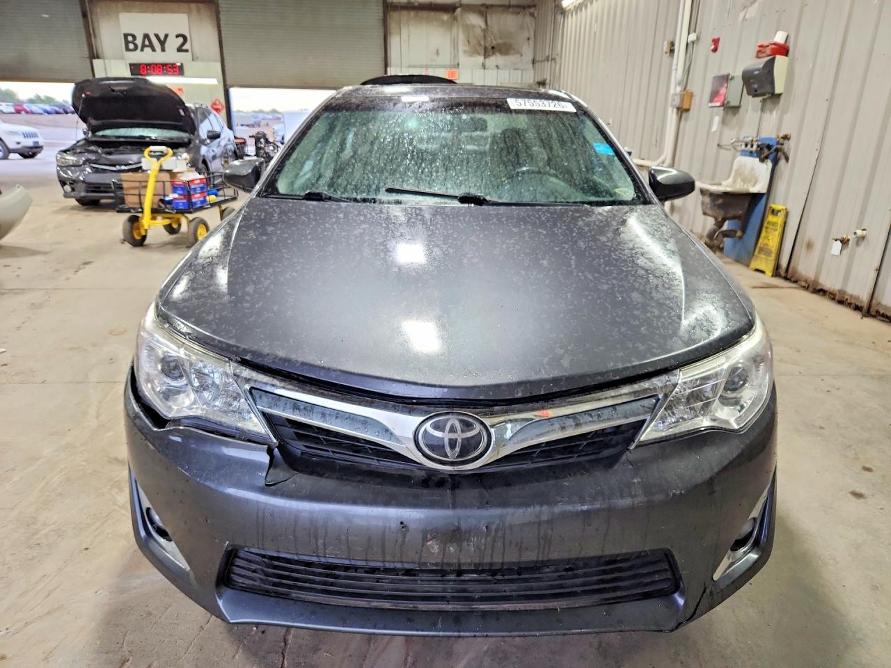 2012 Toyota Camry Xle Серый vin: 4T4BF1FK8CR164455