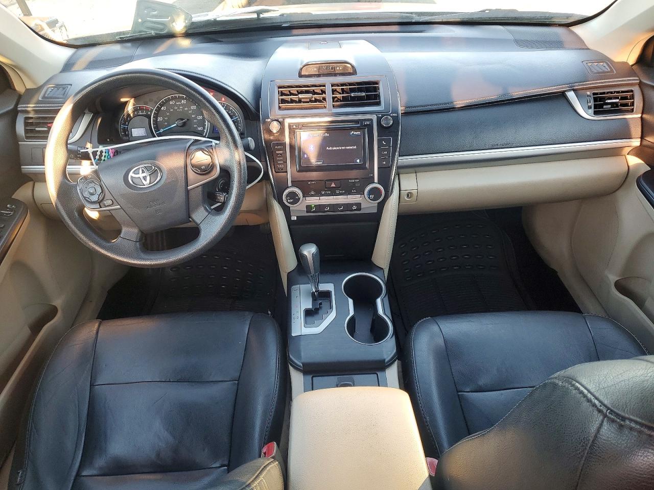 2012 Toyota Camry Черный vin: 4T4BF1FK8CR174094