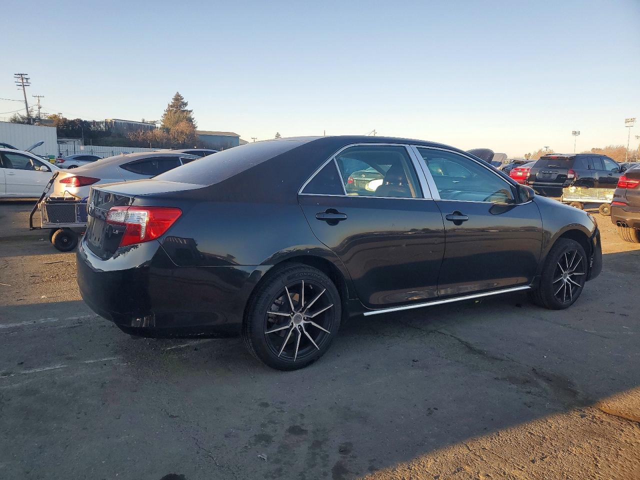 2012 Toyota Camry Черный vin: 4T4BF1FK8CR174094