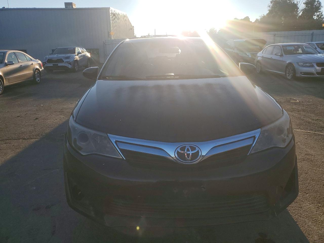 2012 Toyota Camry Черный vin: 4T4BF1FK8CR174094