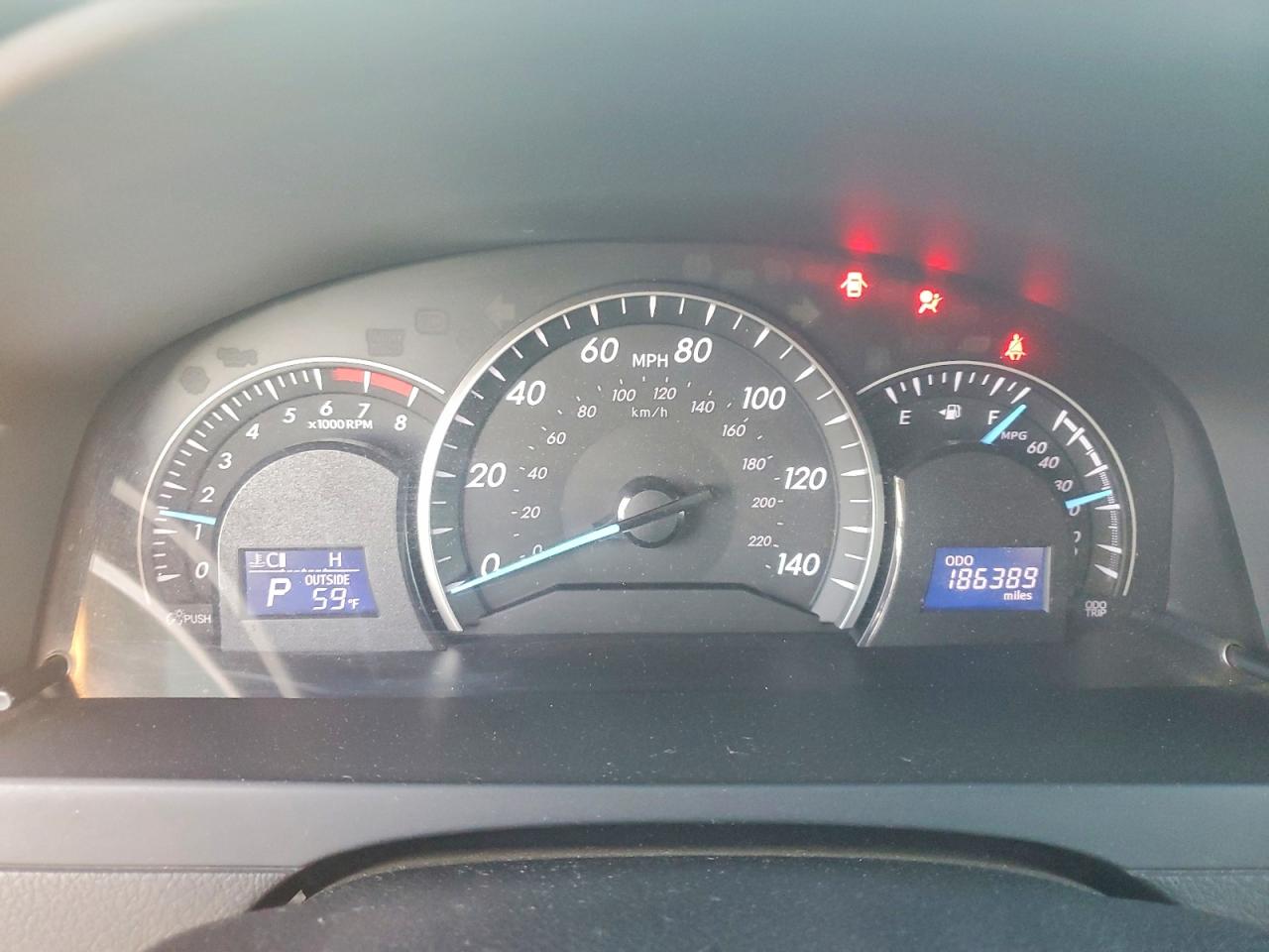 2012 Toyota Camry Черный vin: 4T4BF1FK8CR174094
