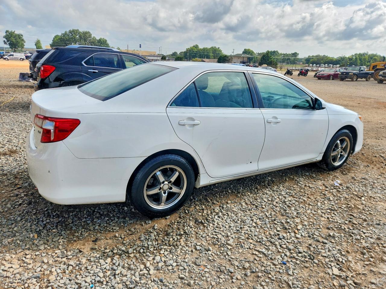 2012 Toyota Camry Le Белый vin: 4T4BF1FK8CR197181