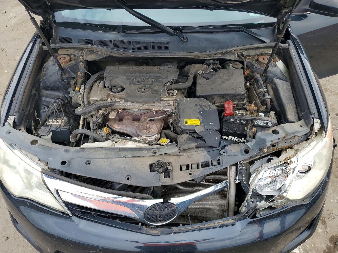 2012 Toyota Camry Le Black vin: 4T4BF1FK8CR204386