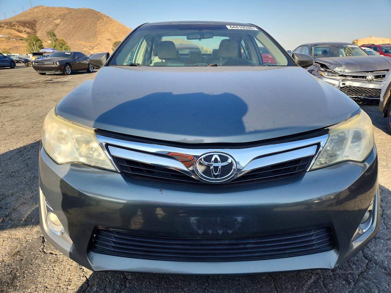 2012 Toyota Camry Xle Silver vin: 4T4BF1FK8CR207983