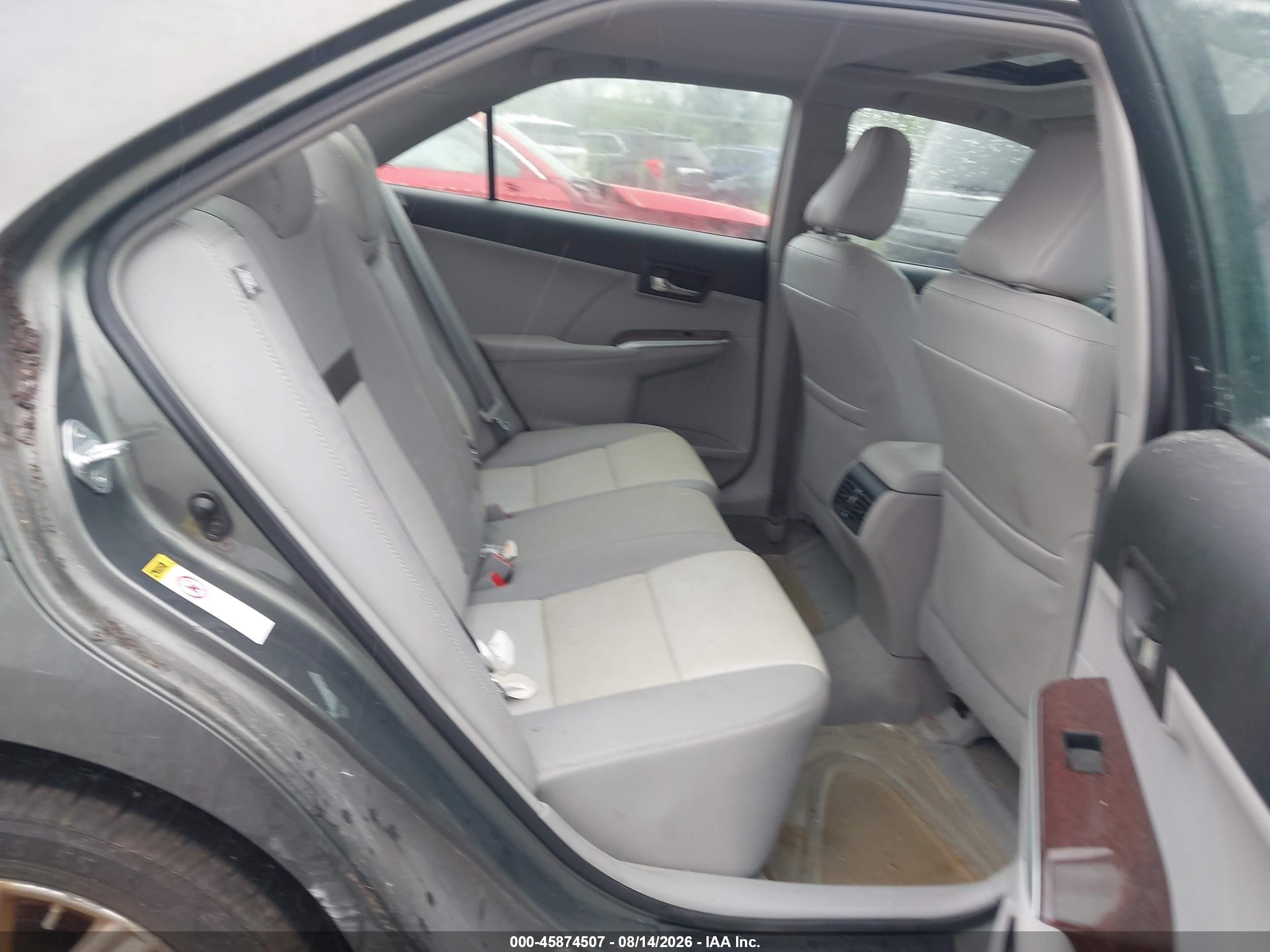 2012 Toyota Camry Xle Green vin: 4T4BF1FK8CR210141