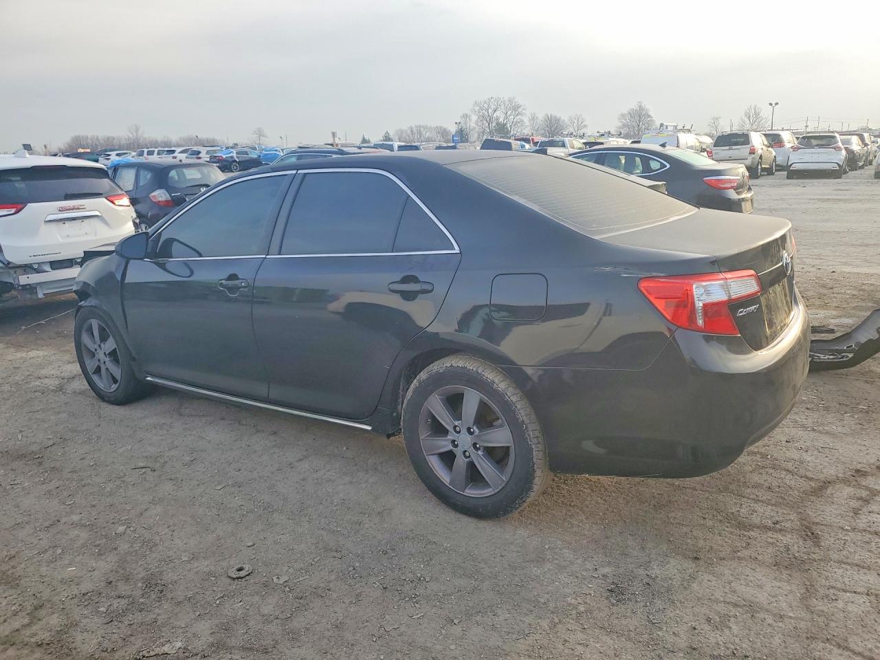 2012 Toyota Camry Le Черный vin: 4T4BF1FK8CR221382