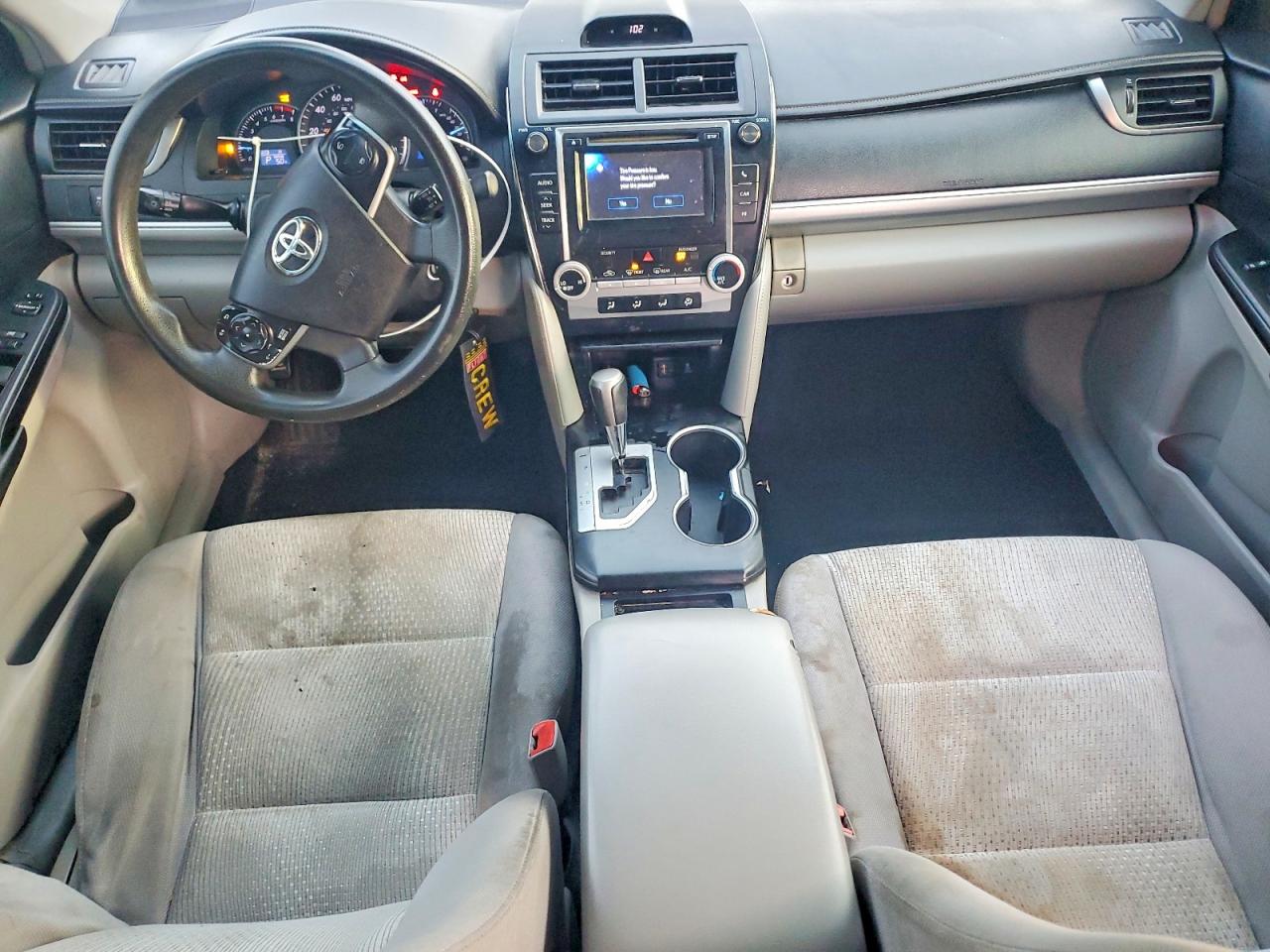 2012 Toyota Camry Le Черный vin: 4T4BF1FK8CR221382