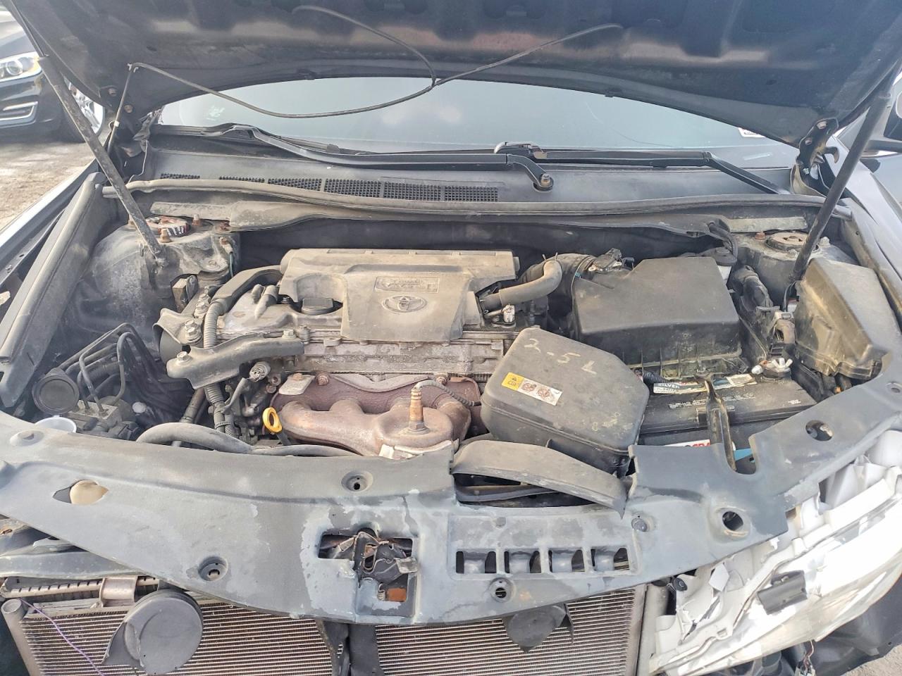 2012 Toyota Camry Le Черный vin: 4T4BF1FK8CR221382