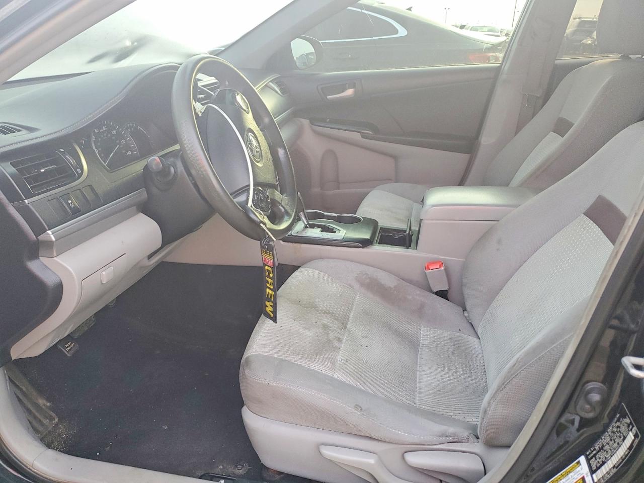 2012 Toyota Camry Le Черный vin: 4T4BF1FK8CR221382