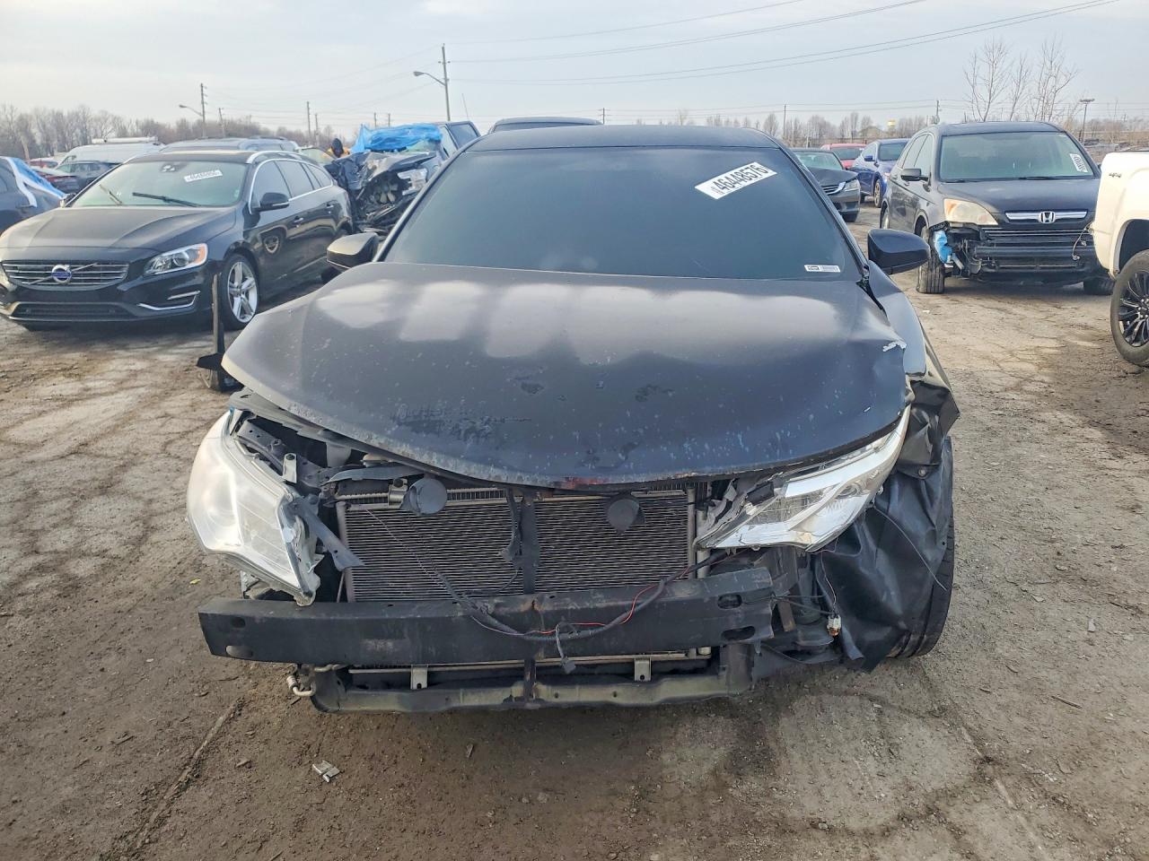 2012 Toyota Camry Le Черный vin: 4T4BF1FK8CR221382