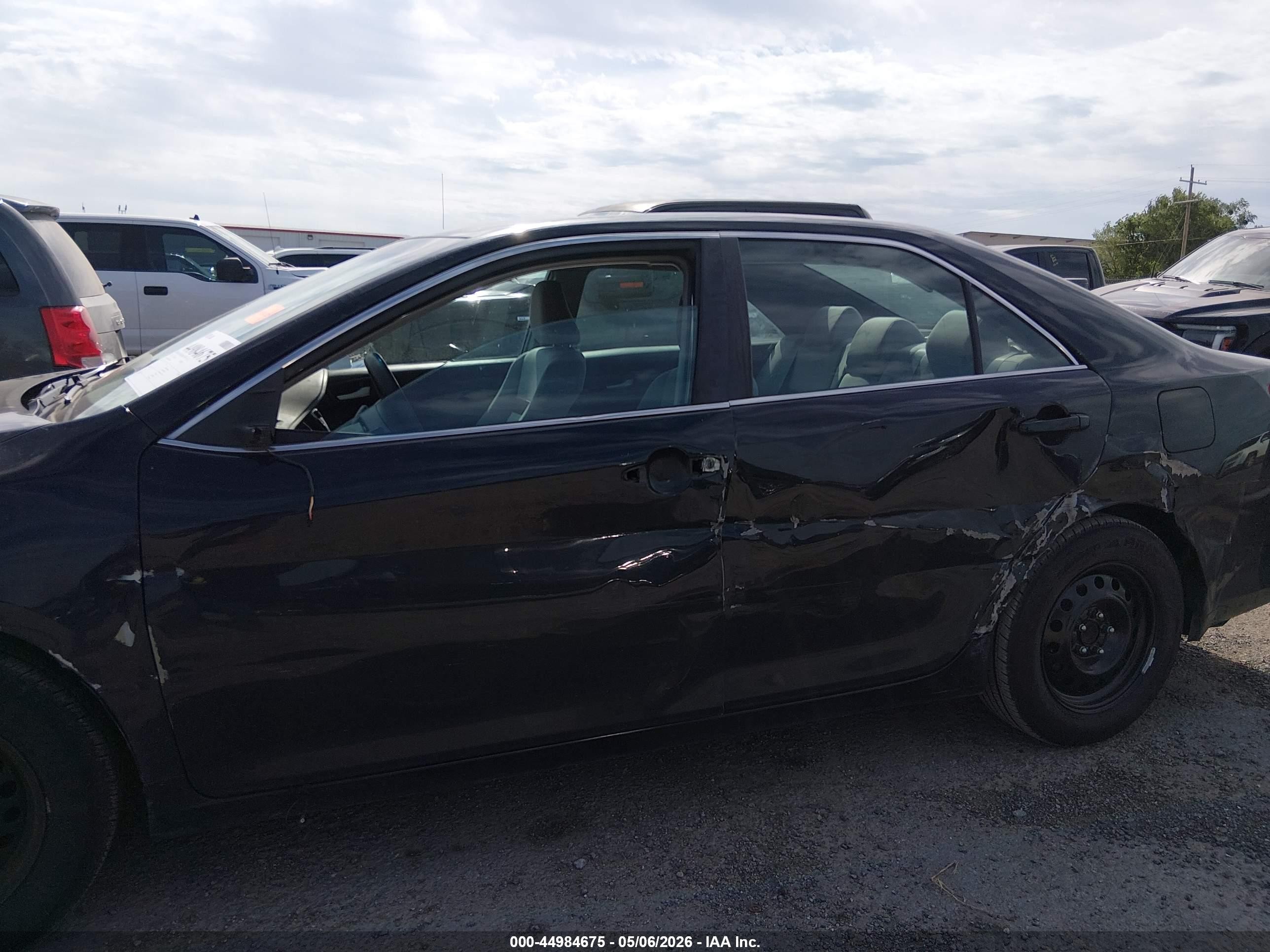 2012 Toyota Camry L Черный vin: 4T4BF1FK8CR243138