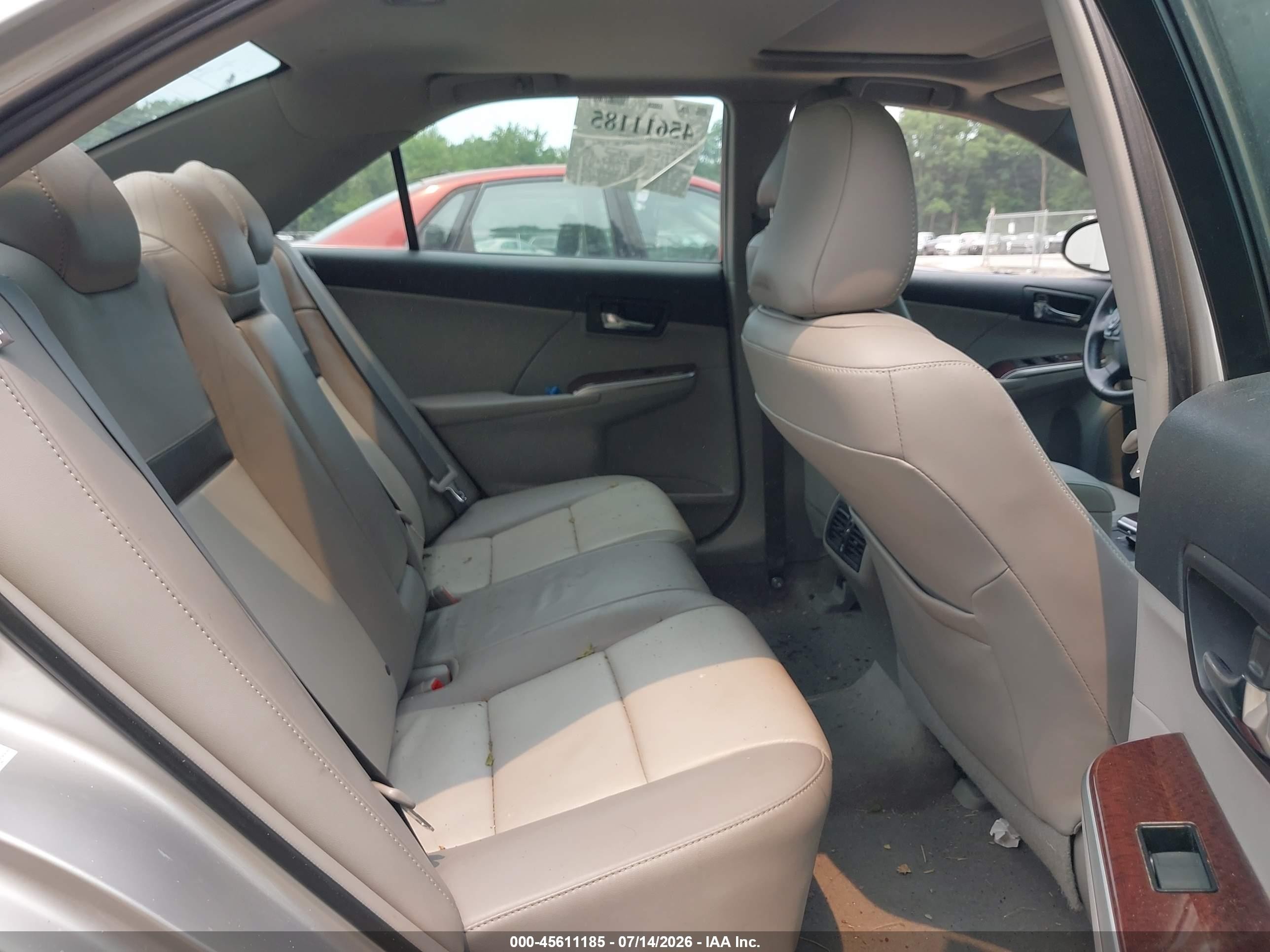 2012 Toyota Camry Xle Серебряный vin: 4T4BF1FK8CR256035