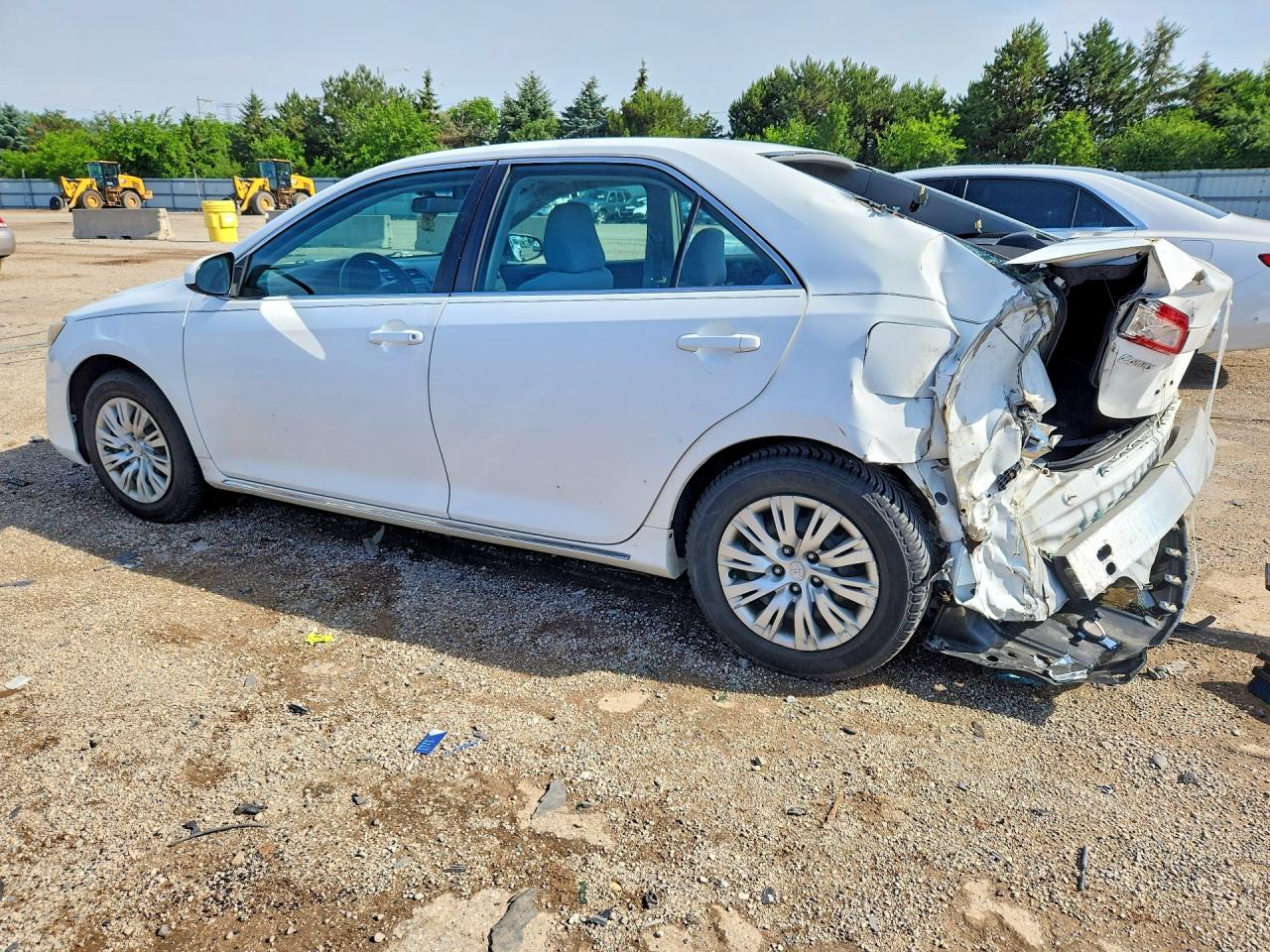 2012 Toyota Camry Le Белый vin: 4T4BF1FK8CR267830