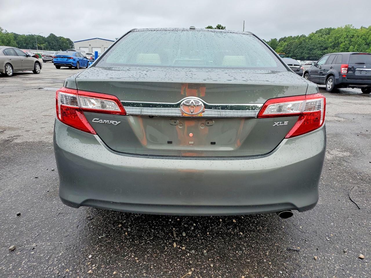 2012 Toyota Camry Xle Зеленый vin: 4T4BF1FK8CR271392