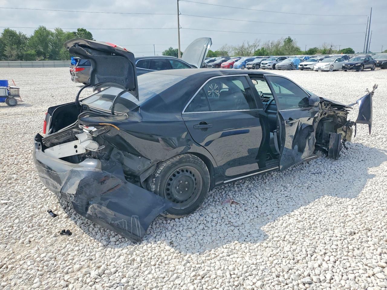2012 Toyota Camry Black vin: 4T4BF1FK8CR273899