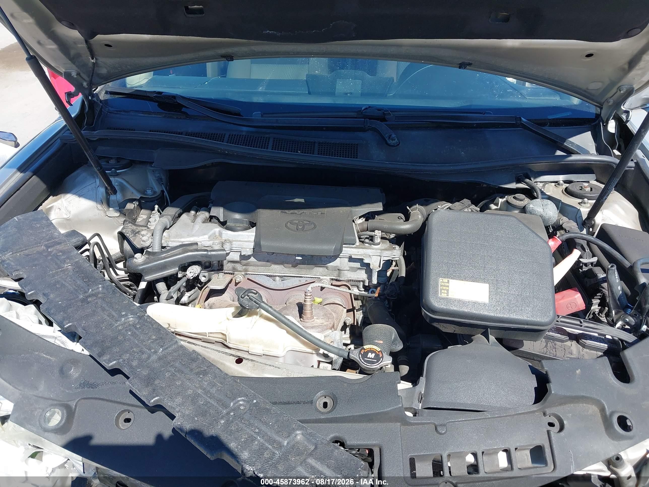 2013 Toyota Camry Le Серебряный vin: 4T4BF1FK8DR277646