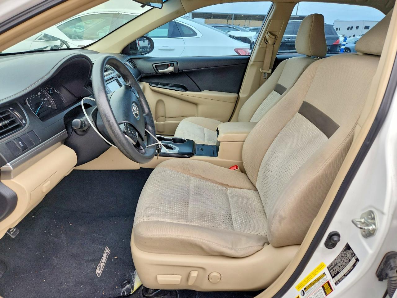 2013 Toyota Camry Le Белый vin: 4T4BF1FK8DR295970