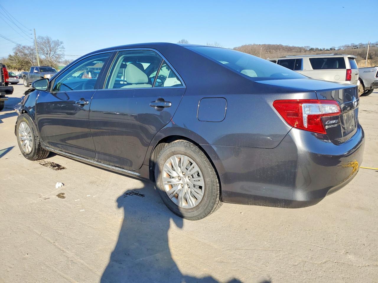 2013 Toyota Camry L Gray vin: 4T4BF1FK8DR298268