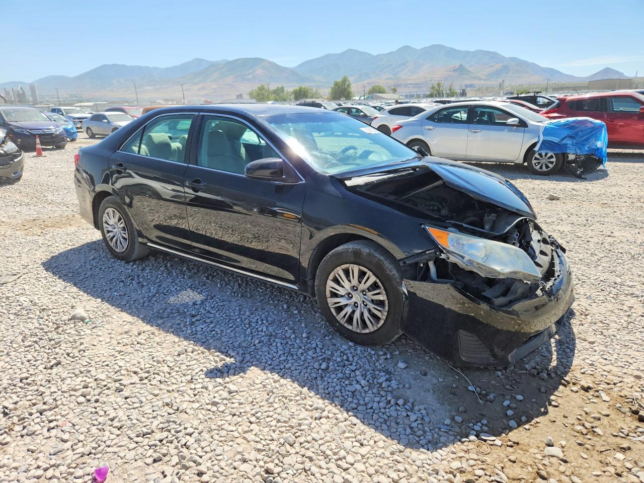 2013 Toyota Camry L Black vin: 4T4BF1FK8DR311911
