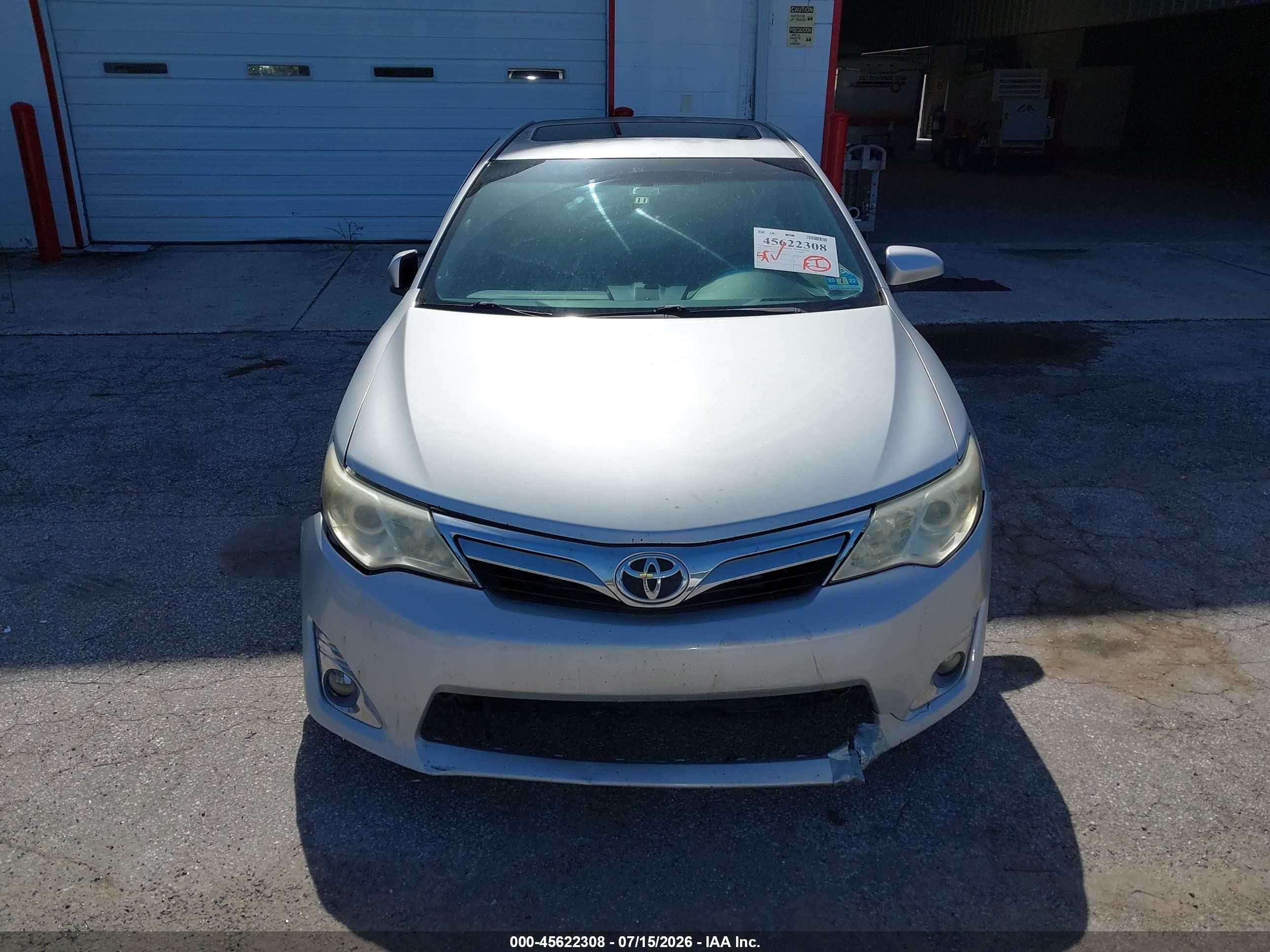 2013 Toyota Camry Xle Silver vin: 4T4BF1FK8DR313125