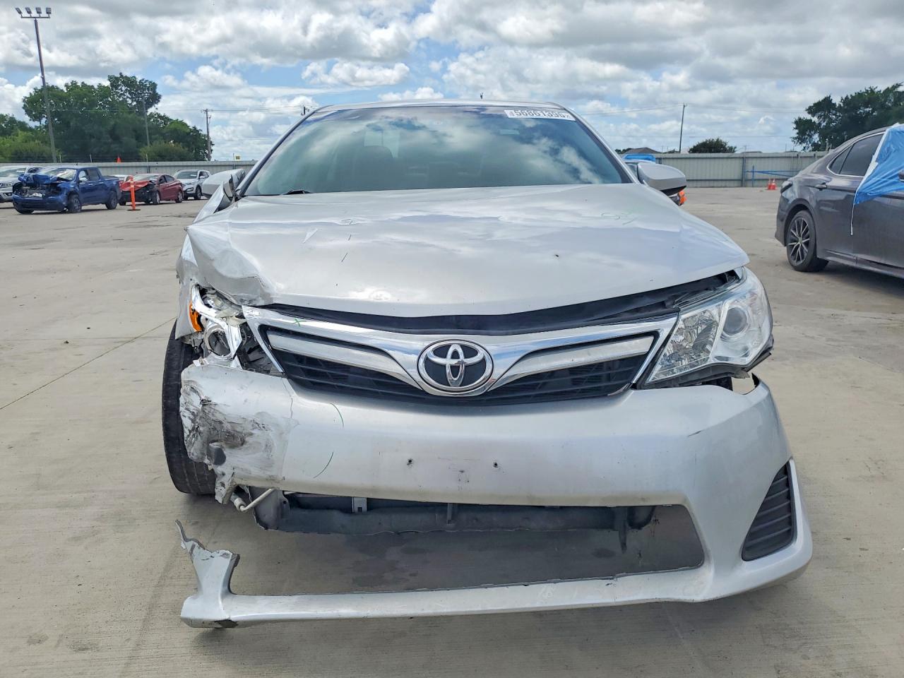 2013 Toyota Camry Le Silver vin: 4T4BF1FK8DR336064