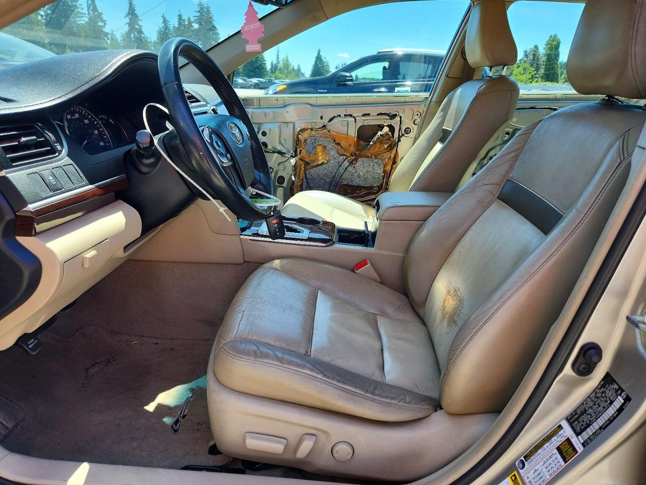 2014 Toyota Camry Xle Серебряный vin: 4T4BF1FK8ER357014
