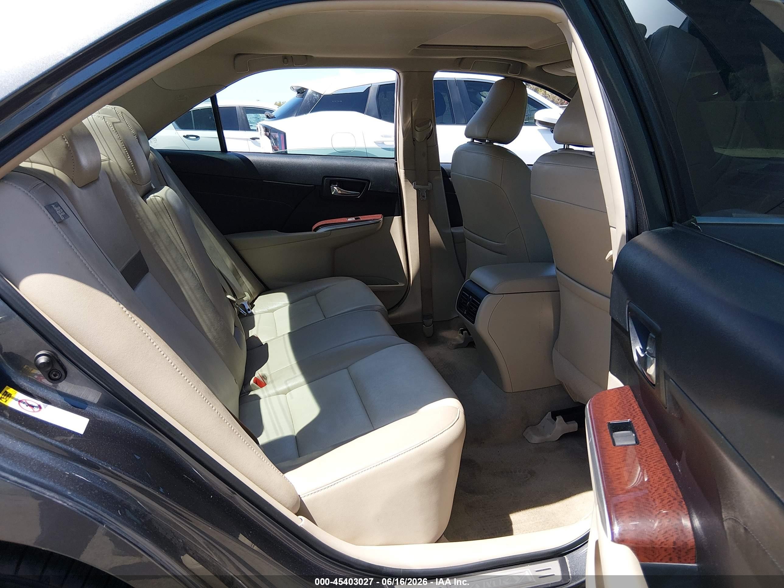 2014 Toyota Camry Xle Серый vin: 4T4BF1FK8ER362777