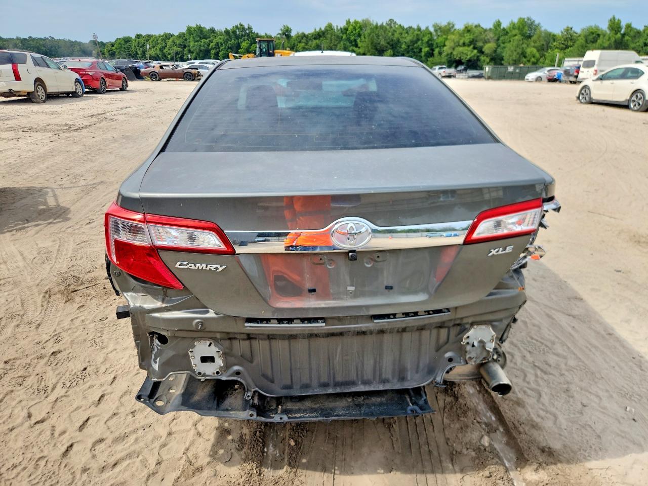 2014 Toyota Camry Xle Green vin: 4T4BF1FK8ER368501