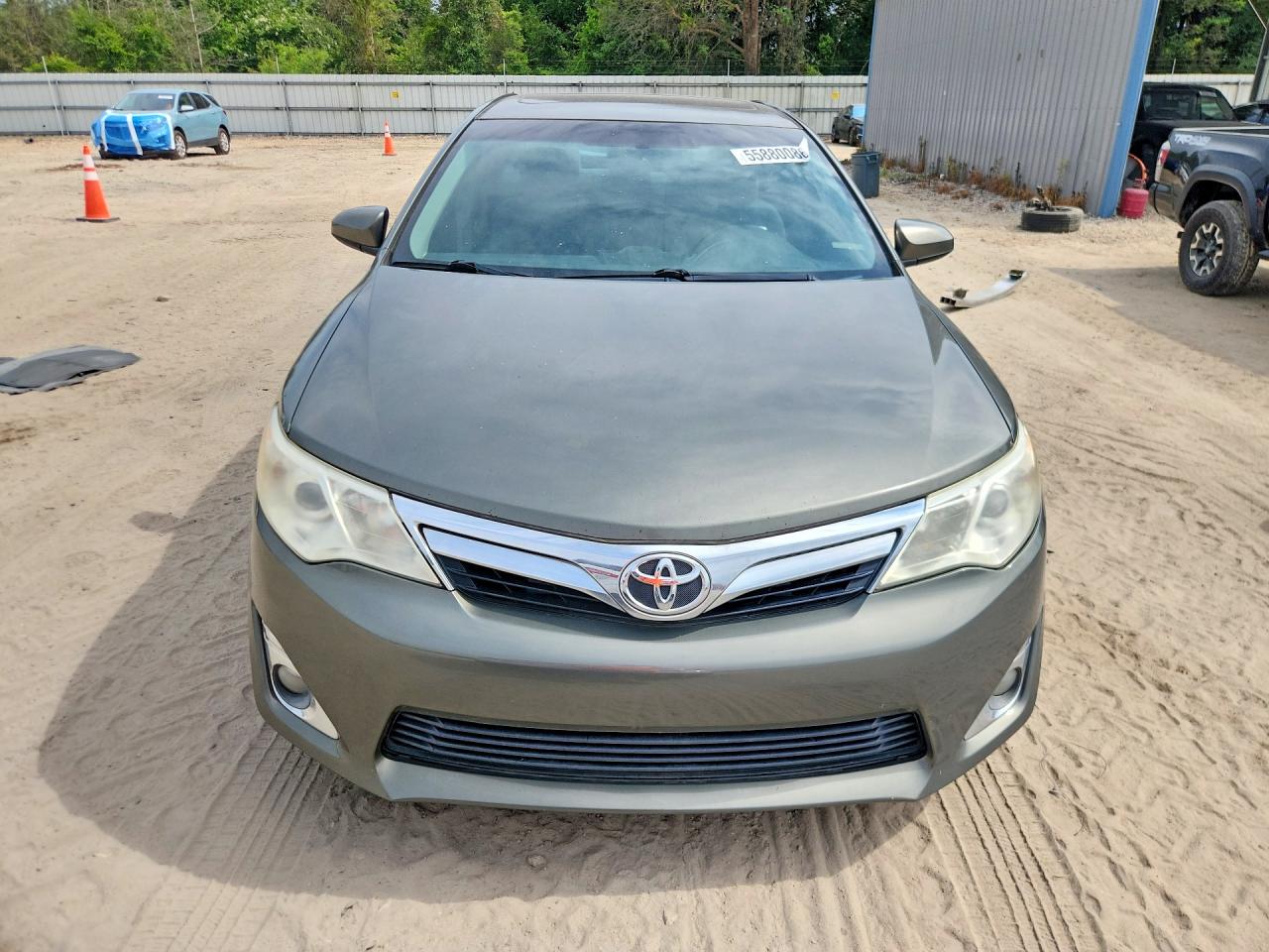 2014 Toyota Camry Xle Green vin: 4T4BF1FK8ER368501