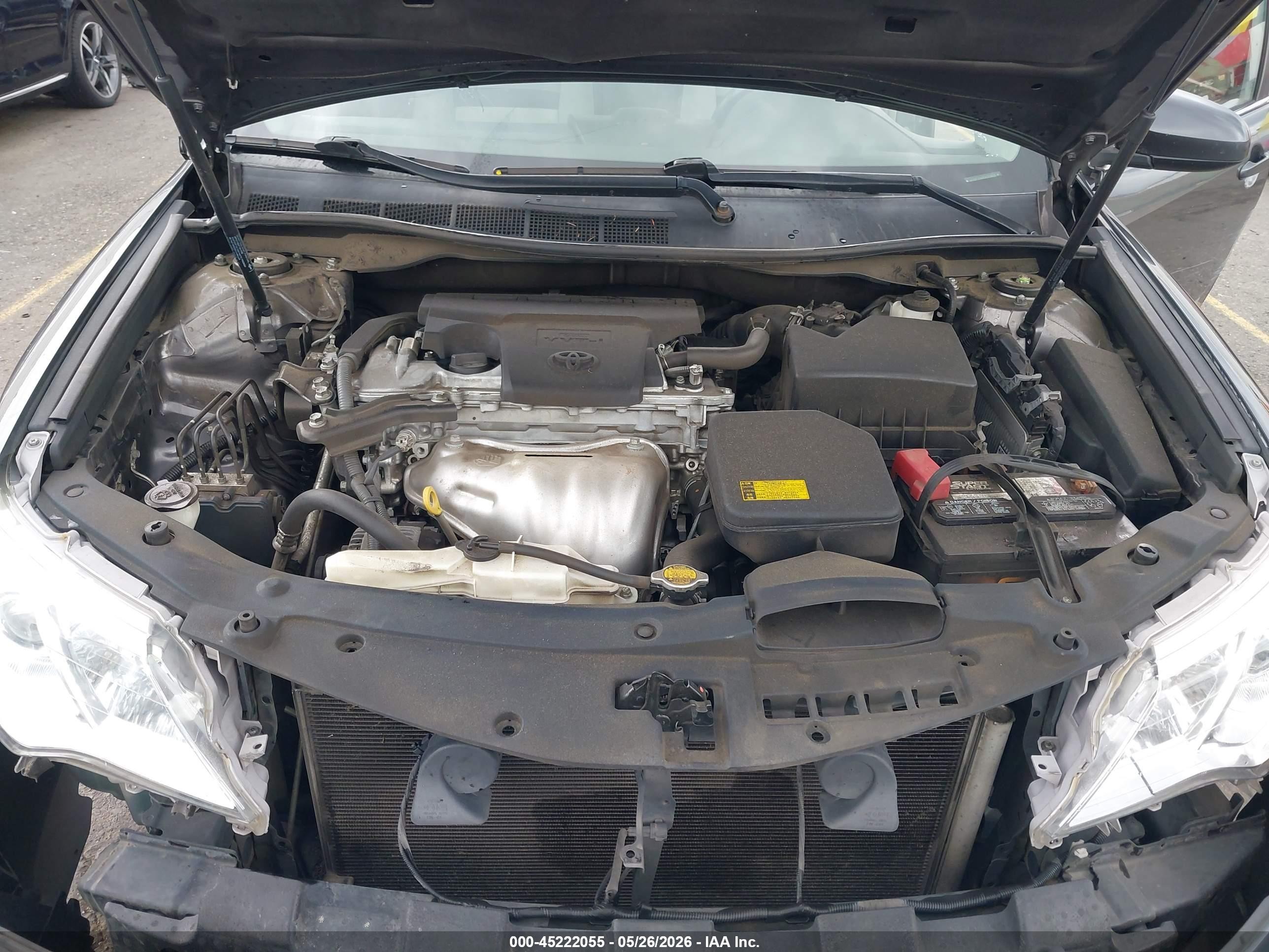 2014 Toyota Camry Le Gray vin: 4T4BF1FK8ER373679