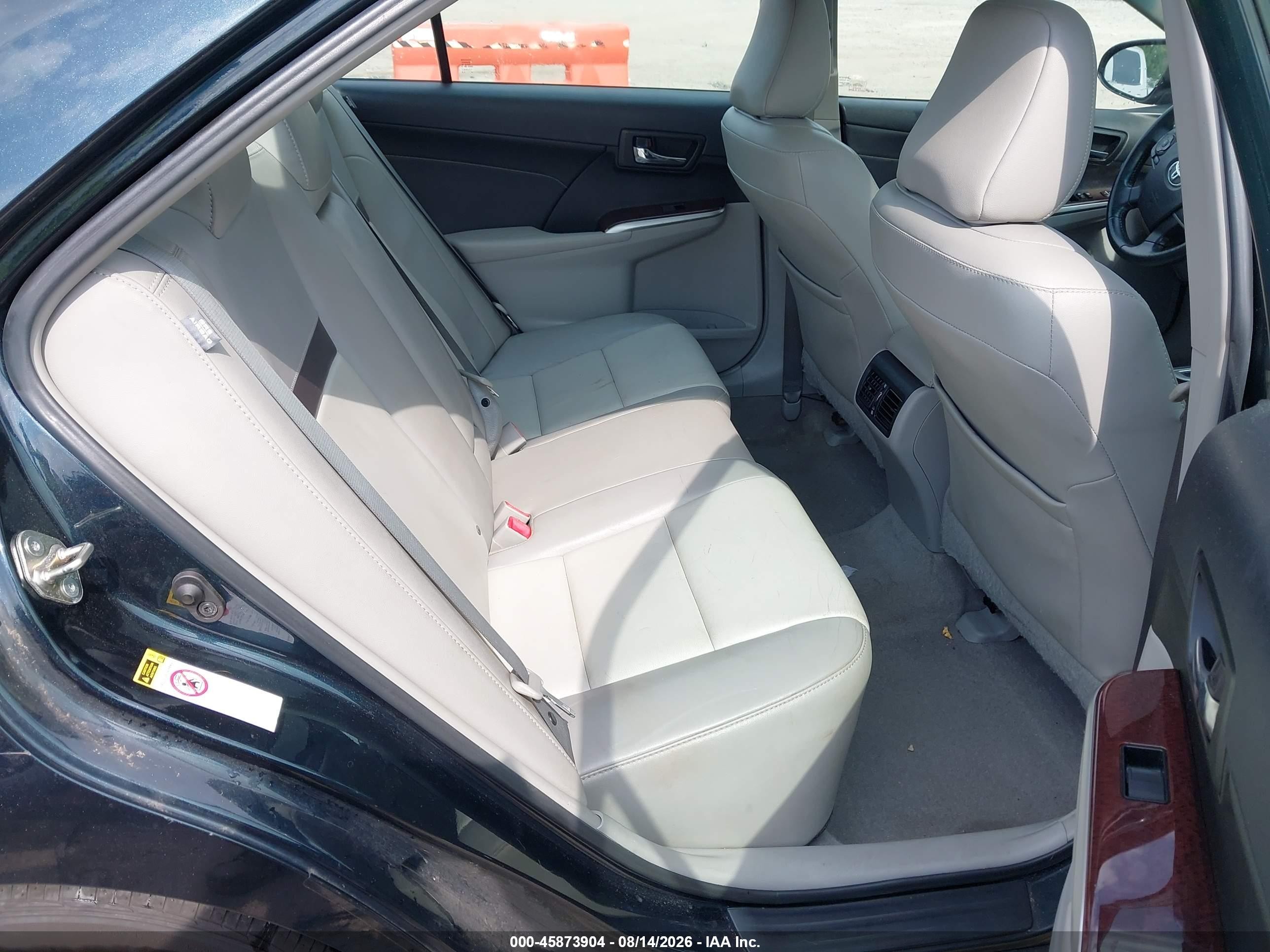 2014 Toyota Camry Xle Blue vin: 4T4BF1FK8ER378378