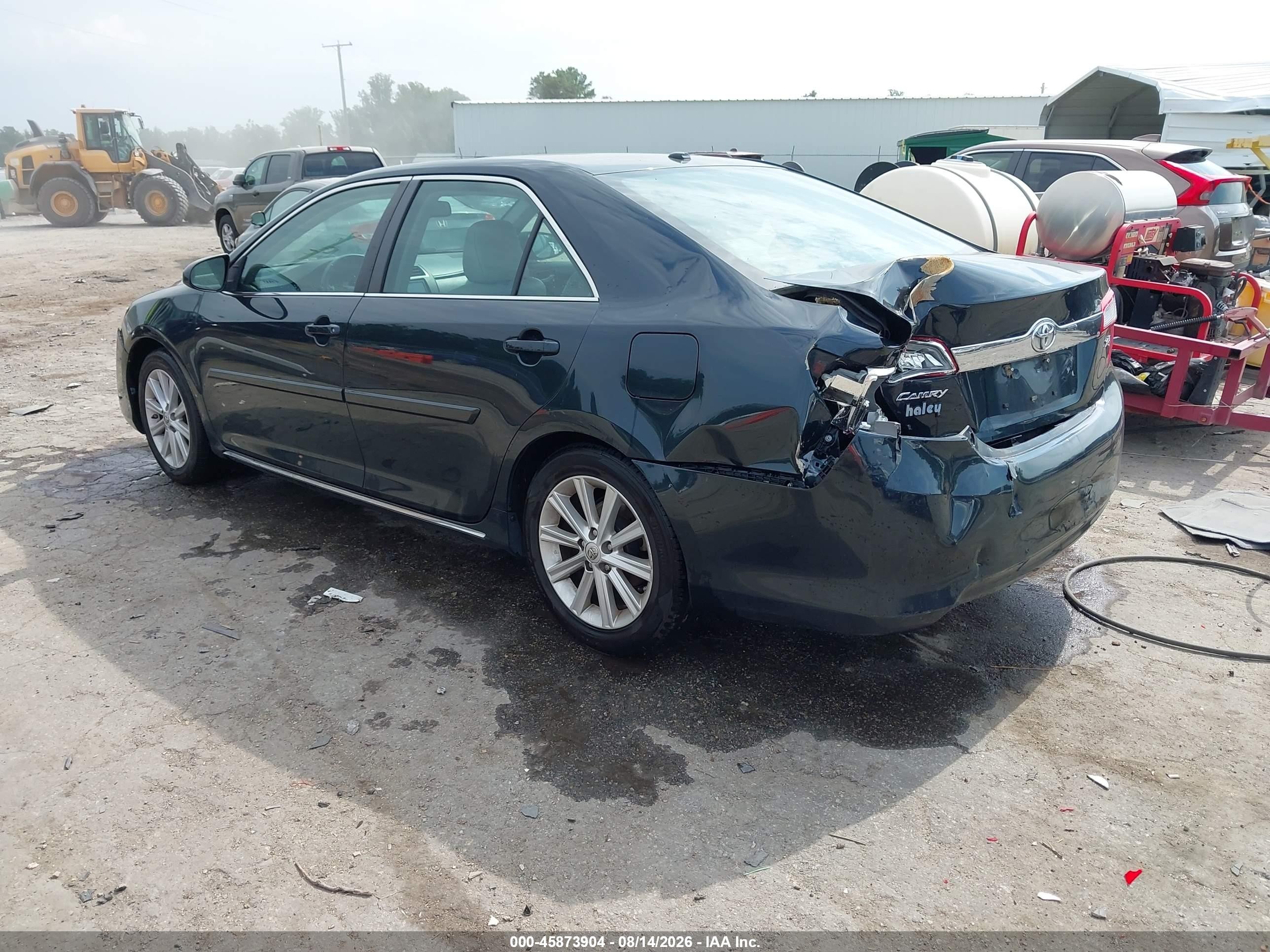 2014 Toyota Camry Xle Blue vin: 4T4BF1FK8ER378378