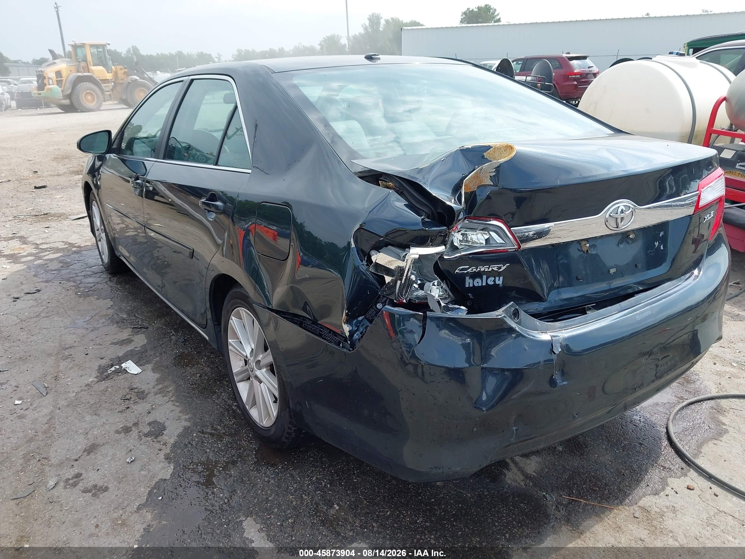 2014 Toyota Camry Xle Blue vin: 4T4BF1FK8ER378378