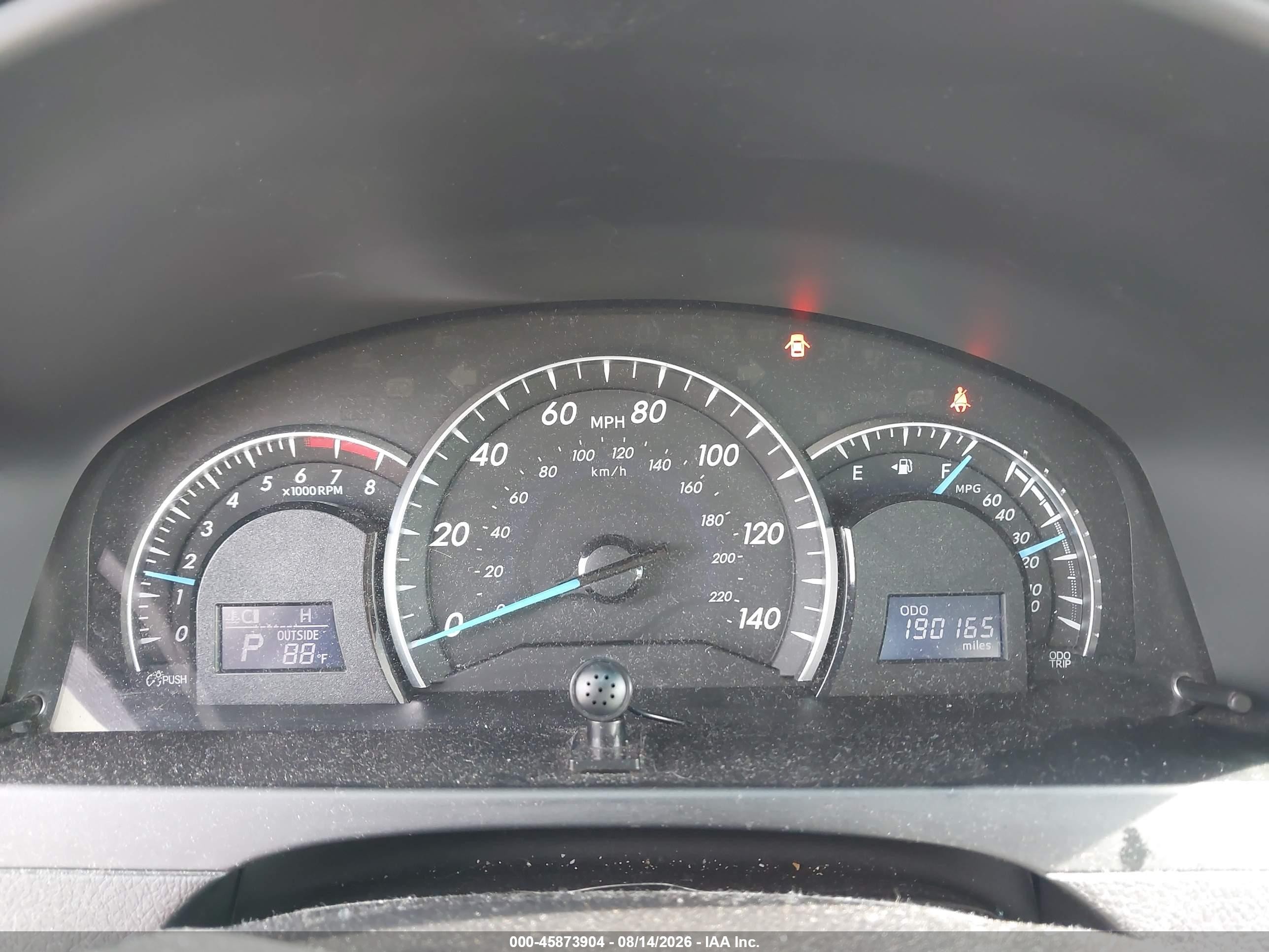 2014 Toyota Camry Xle Blue vin: 4T4BF1FK8ER378378