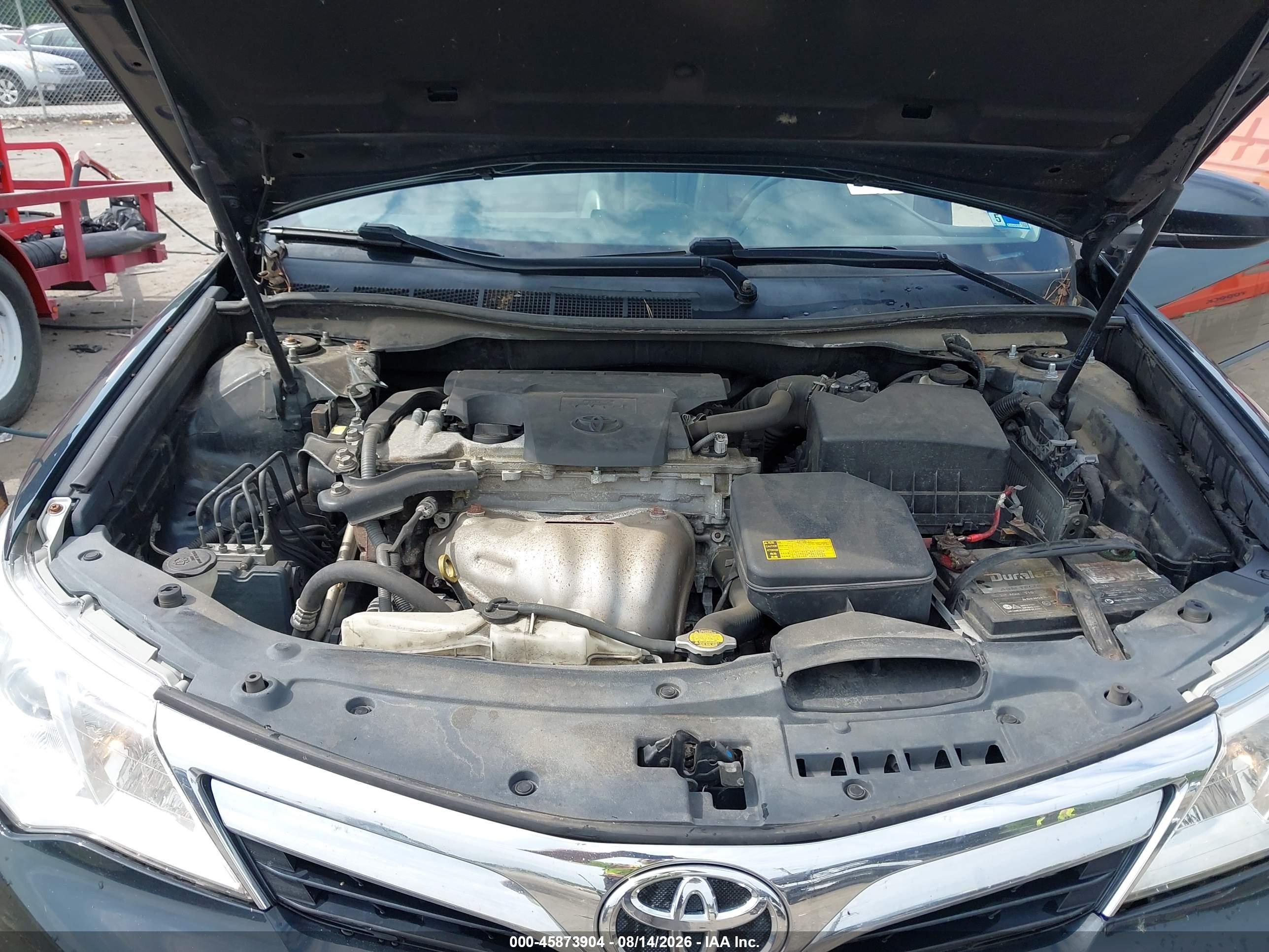 2014 Toyota Camry Xle Blue vin: 4T4BF1FK8ER378378