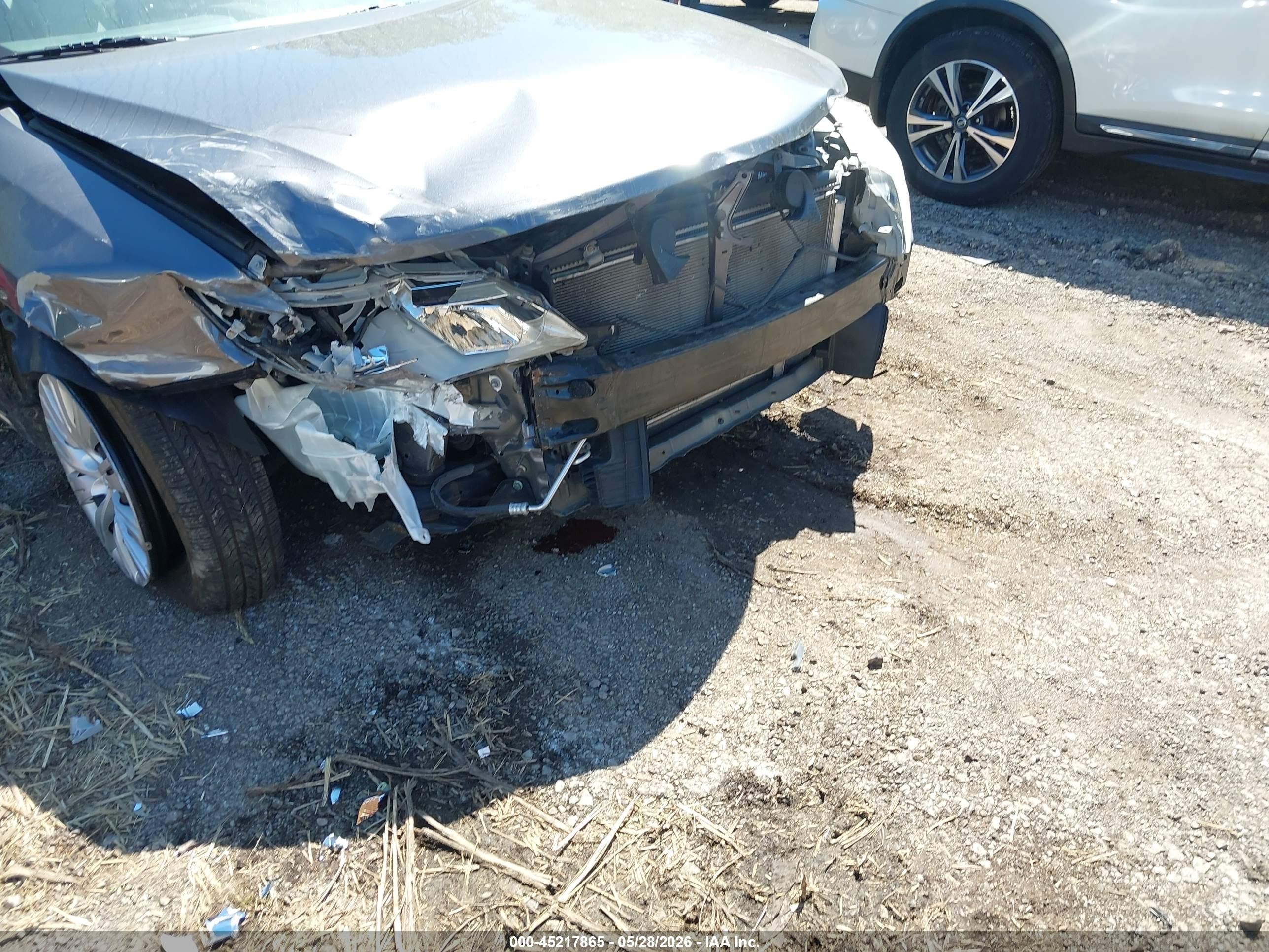 2014 Toyota Camry Le Gray vin: 4T4BF1FK8ER382835