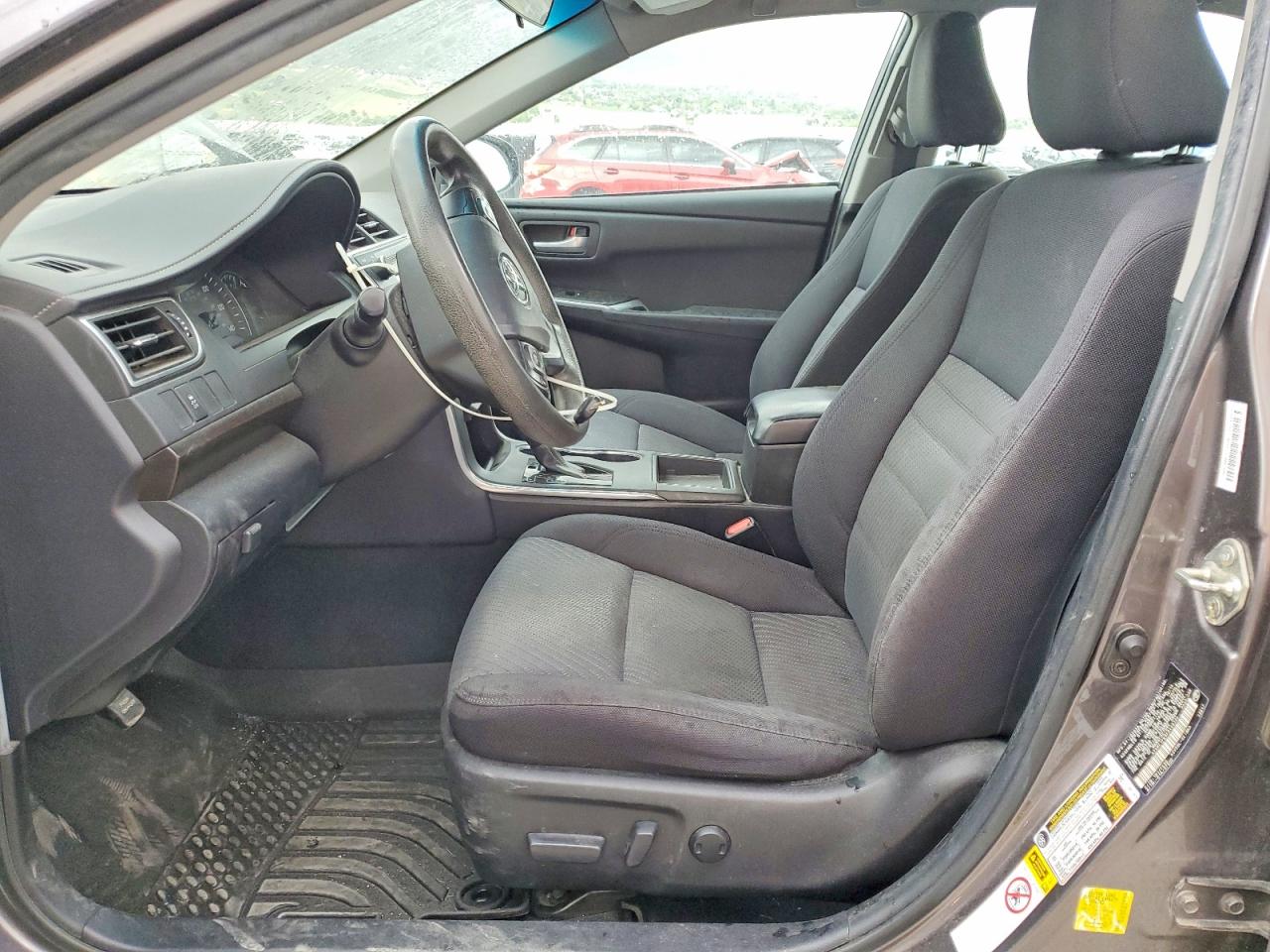 2015 Toyota Camry Le Серый vin: 4T4BF1FK8FR448124