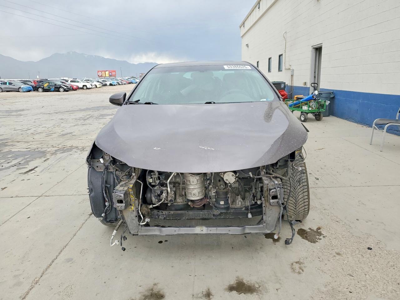 2015 Toyota Camry Le Серый vin: 4T4BF1FK8FR448124