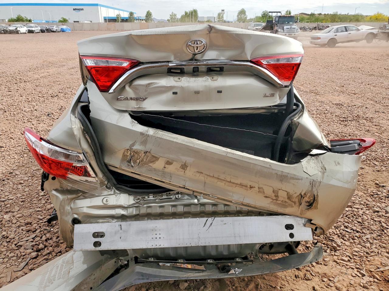 2015 Toyota Camry Le Бежевый vin: 4T4BF1FK8FR449807