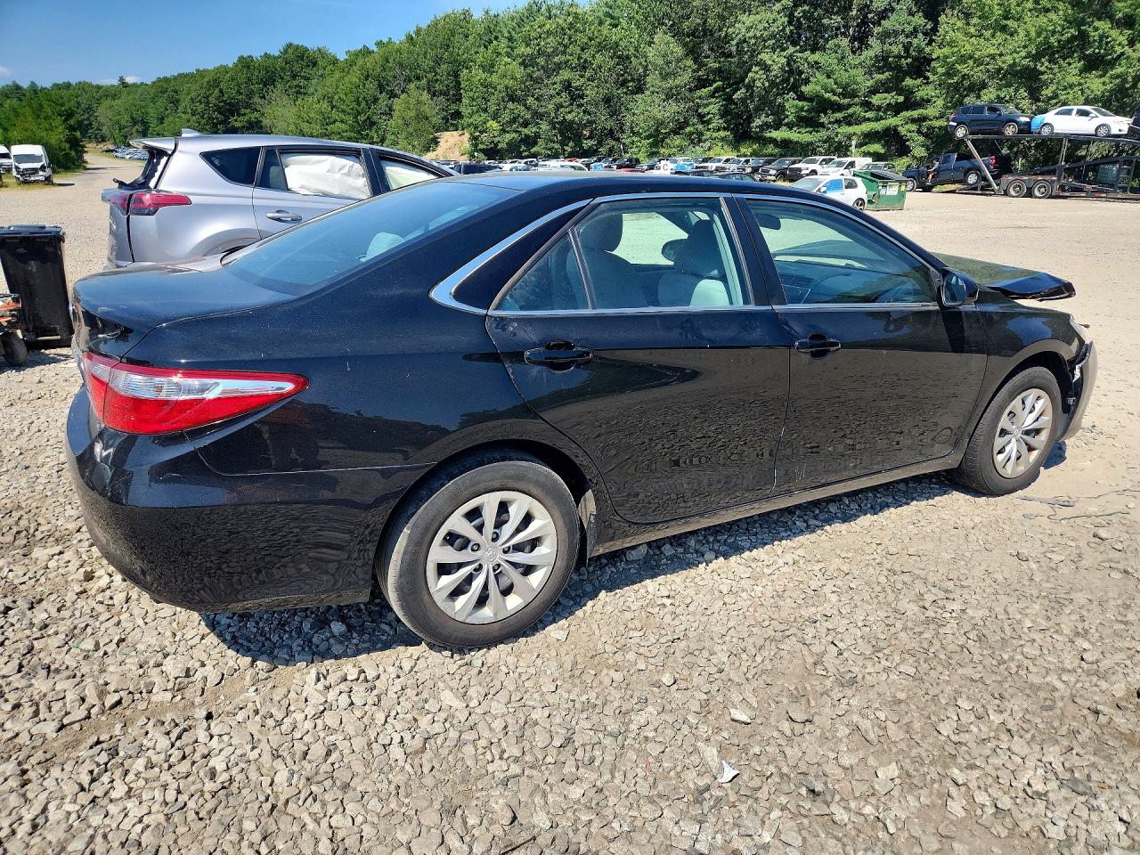 2015 Toyota Camry Le Черный vin: 4T4BF1FK8FR456210