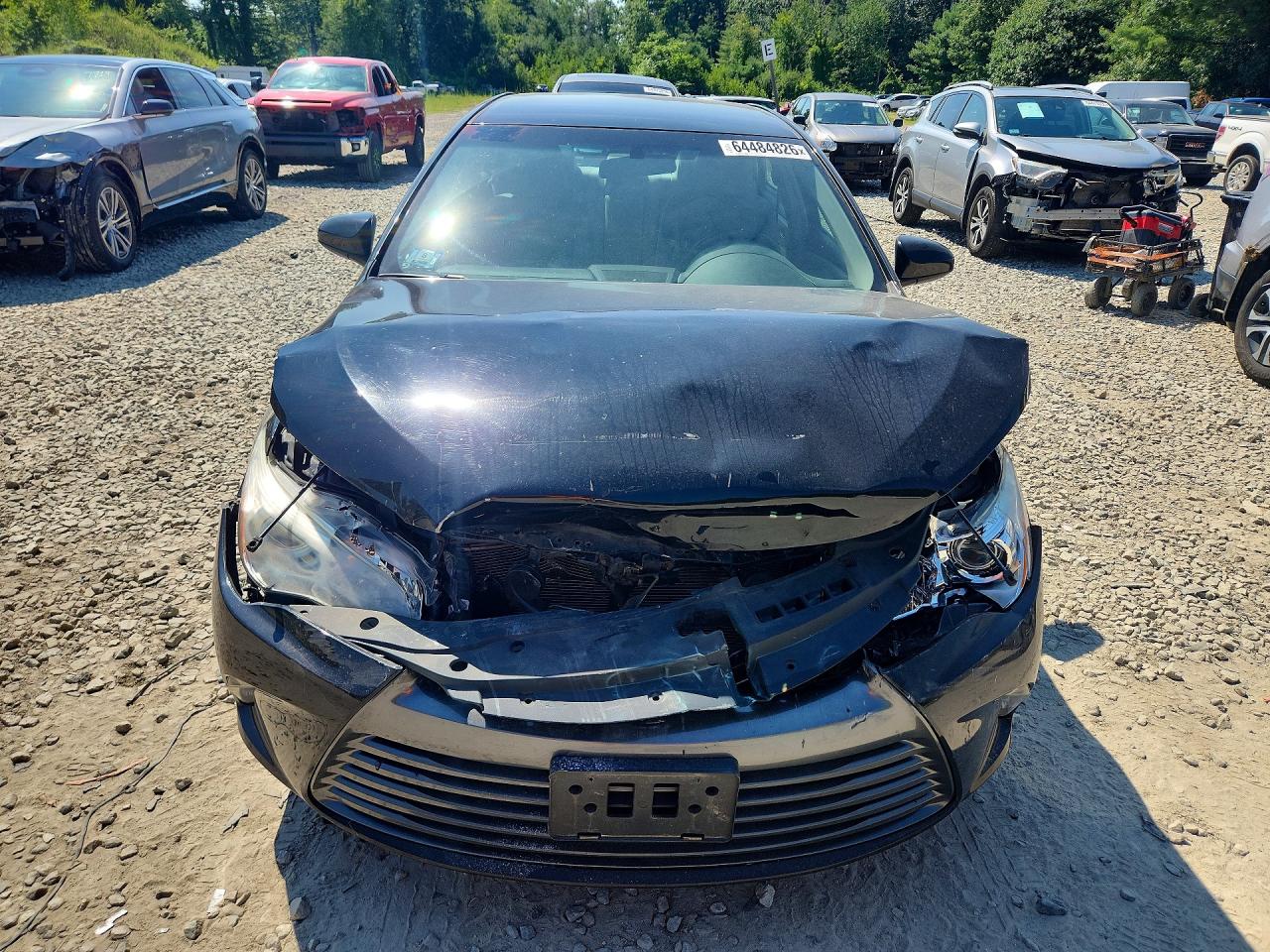 2015 Toyota Camry Le Черный vin: 4T4BF1FK8FR456210