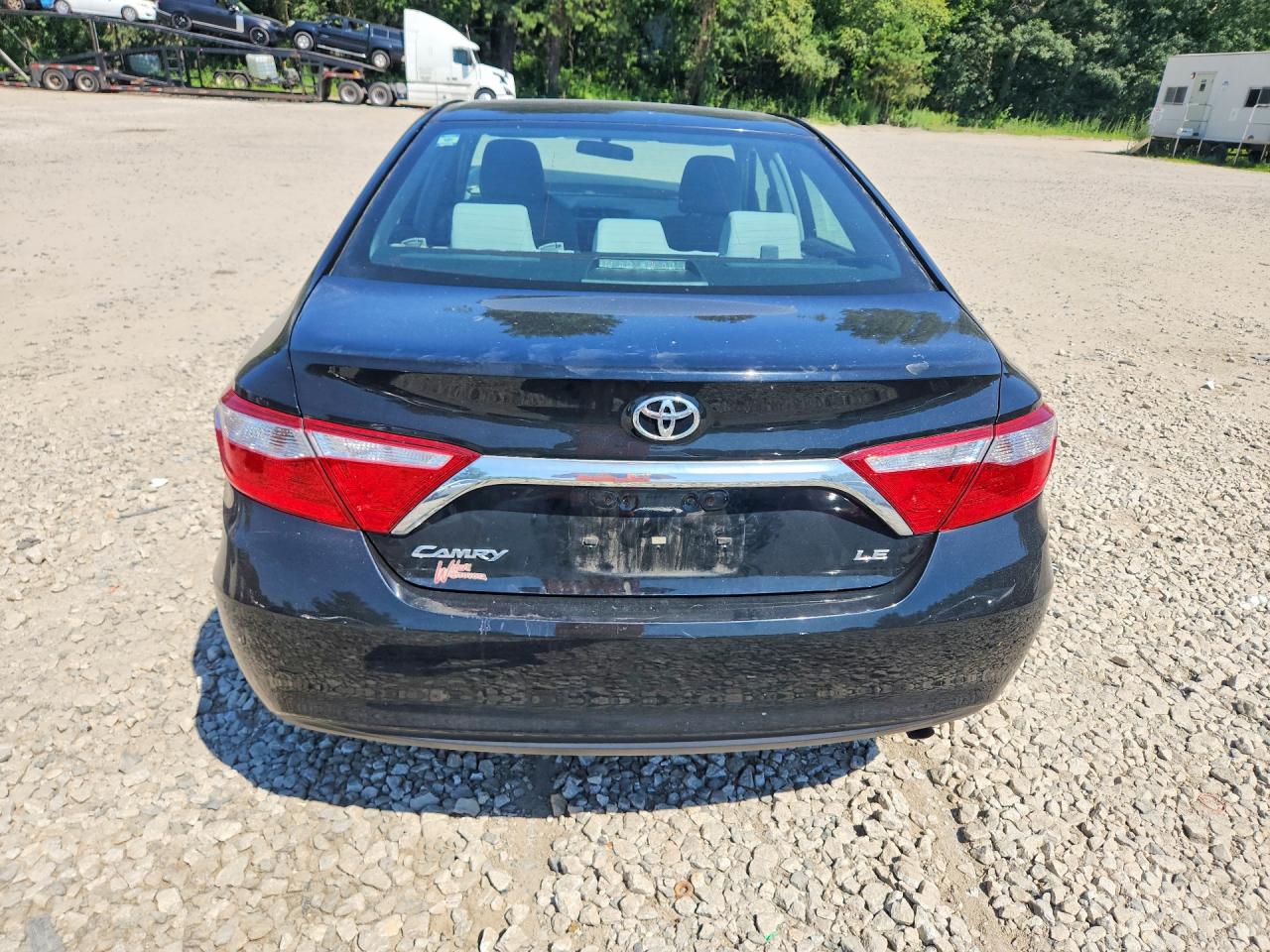 2015 Toyota Camry Le Черный vin: 4T4BF1FK8FR456210