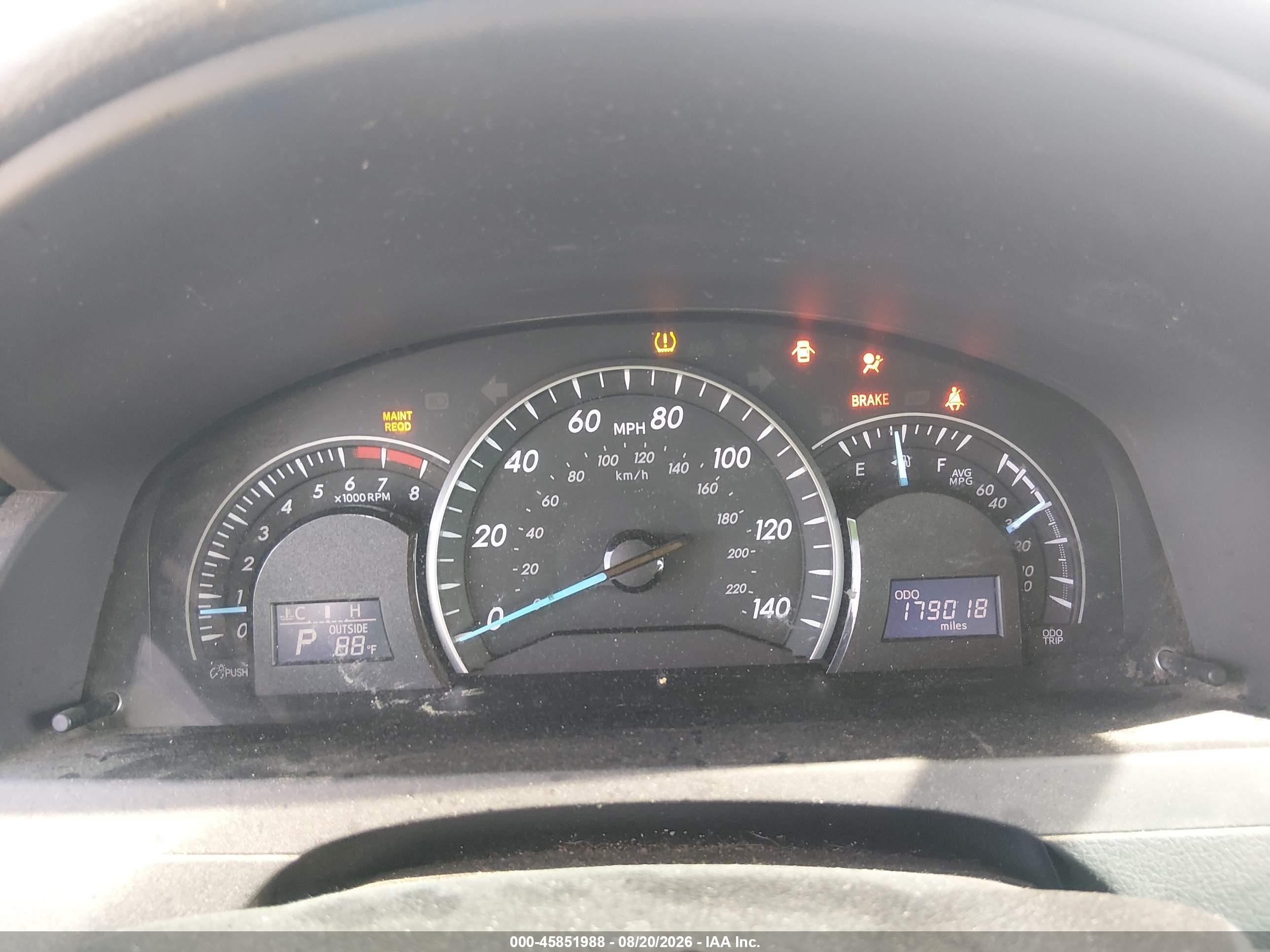 2015 Toyota Camry Le Blue vin: 4T4BF1FK8FR461813